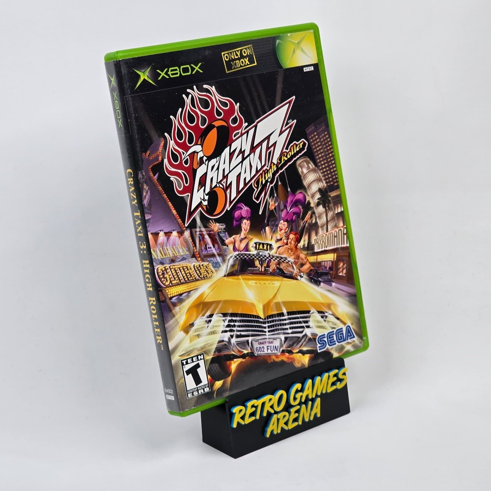 💿 REFURBISHED Crazy Taxi 3: High Roller (Original Xbox) CIB COMPLETE 💿