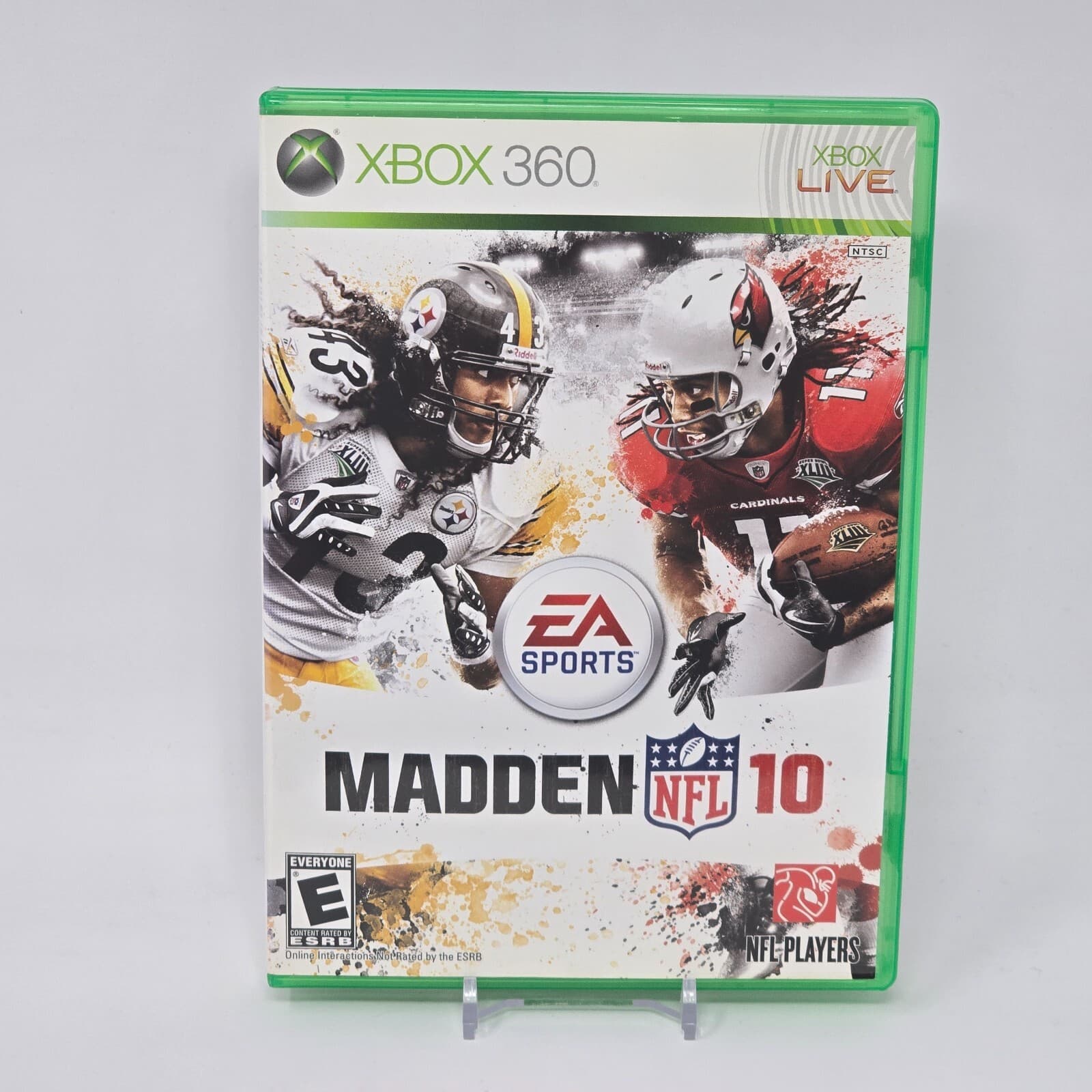 Madden NFL 10 (Xbox 360) Case & Disc TESTED