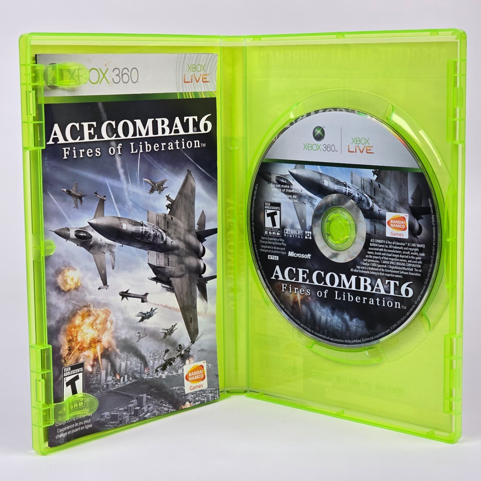 Ace Combat 6: Fires of Liberation (Xbox 360) CIB COMPLETE - Thumbnail 2