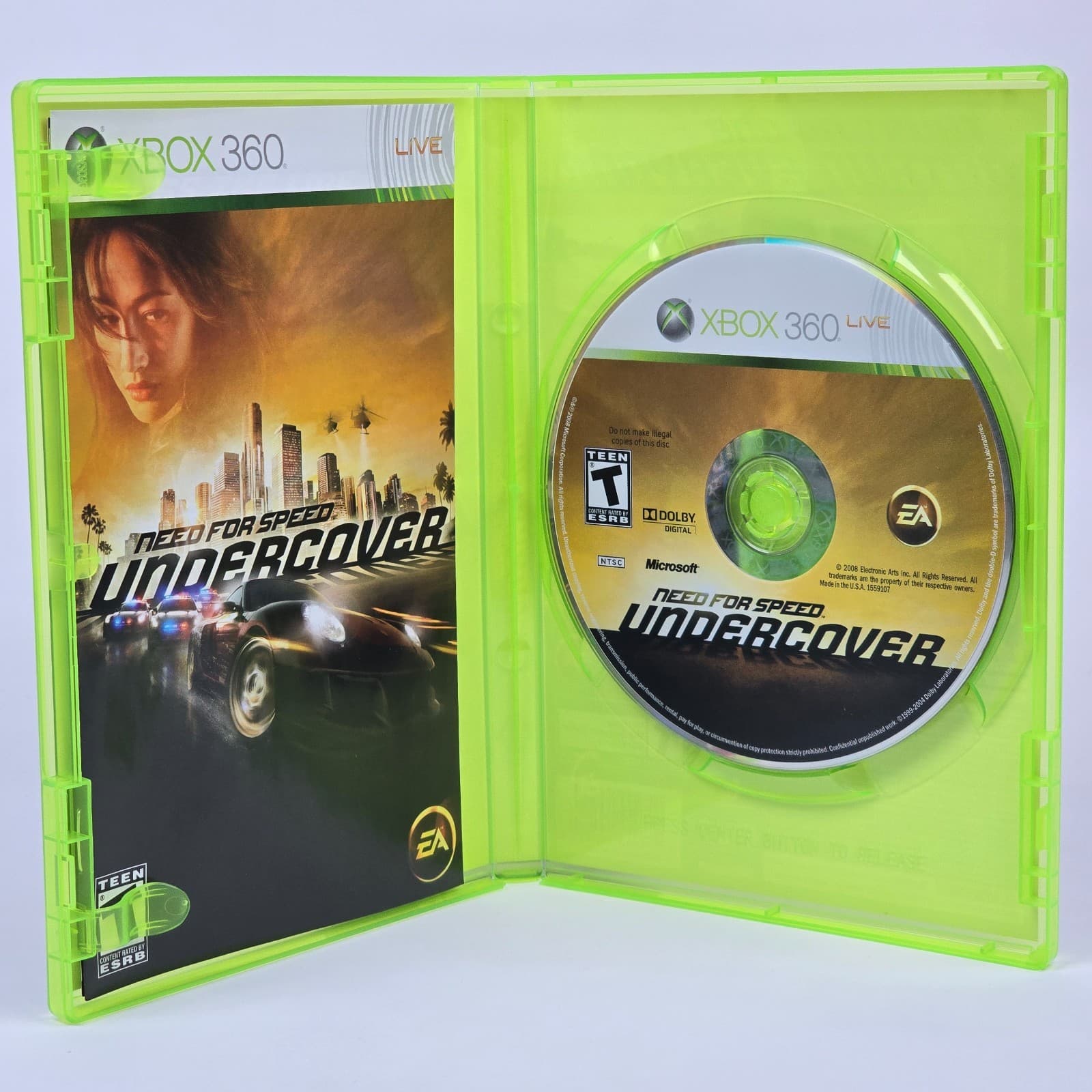 Need for Speed: Undercover (Xbox 360) CIB COMPLETE - Thumbnail 2