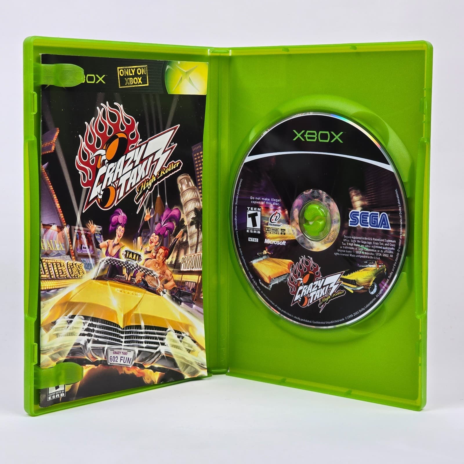 💿 REFURBISHED Crazy Taxi 3: High Roller (Original Xbox) CIB COMPLETE 💿 - Thumbnail 2
