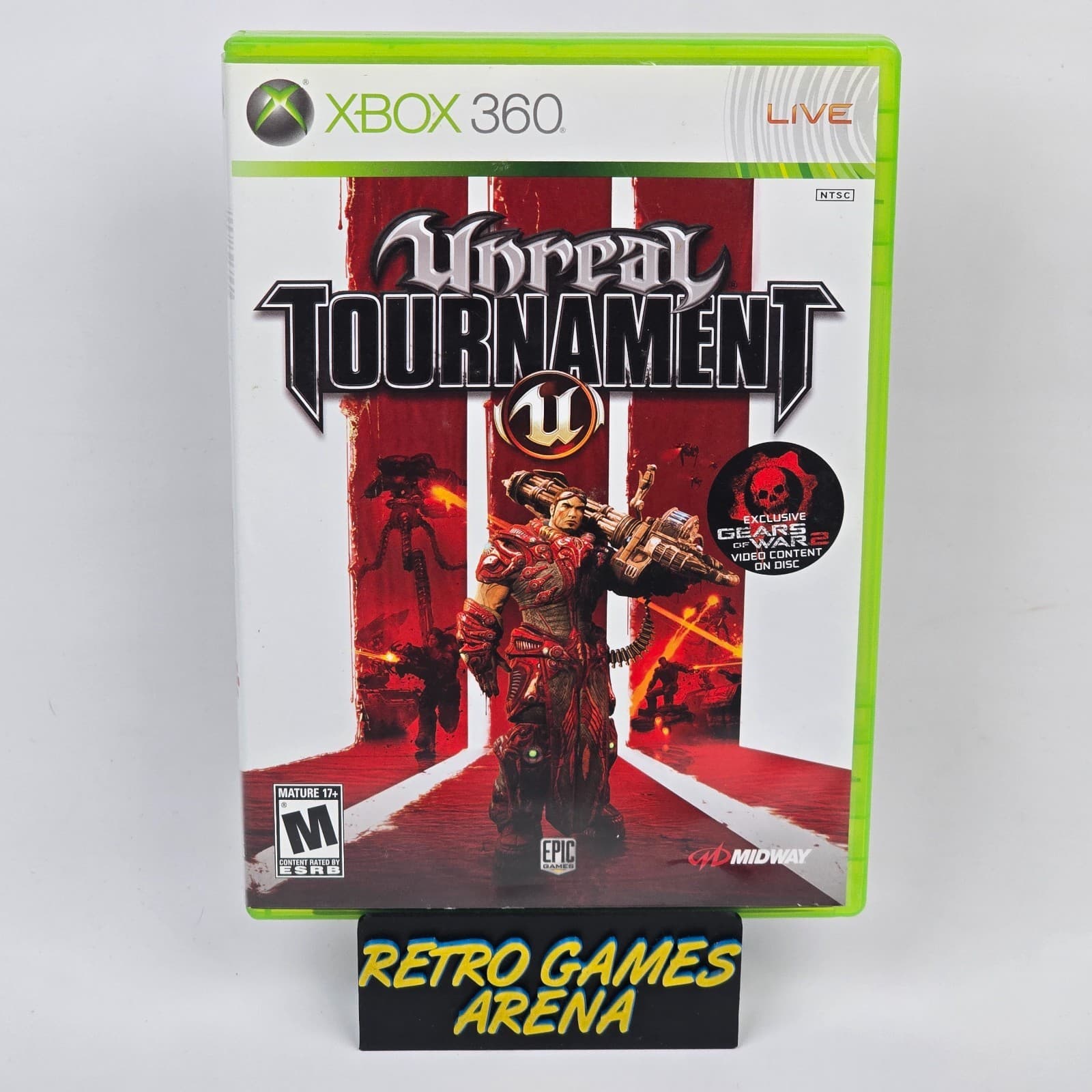 Unreal Tournament III 3 (Xbox 360) CIB COMPLETE