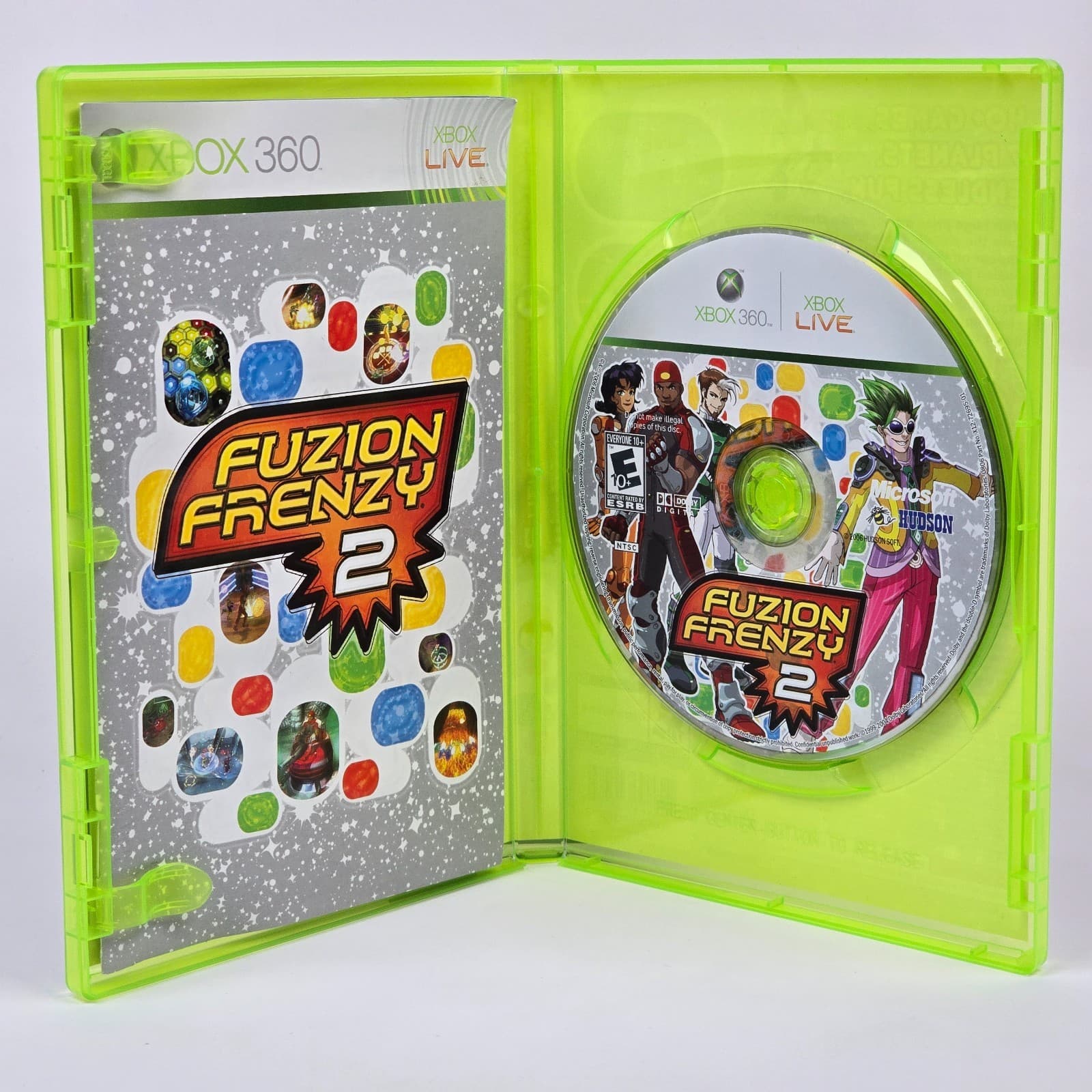 Fuzion Frenzy 2 (Xbox 360) CIB COMPLETE - Thumbnail 2