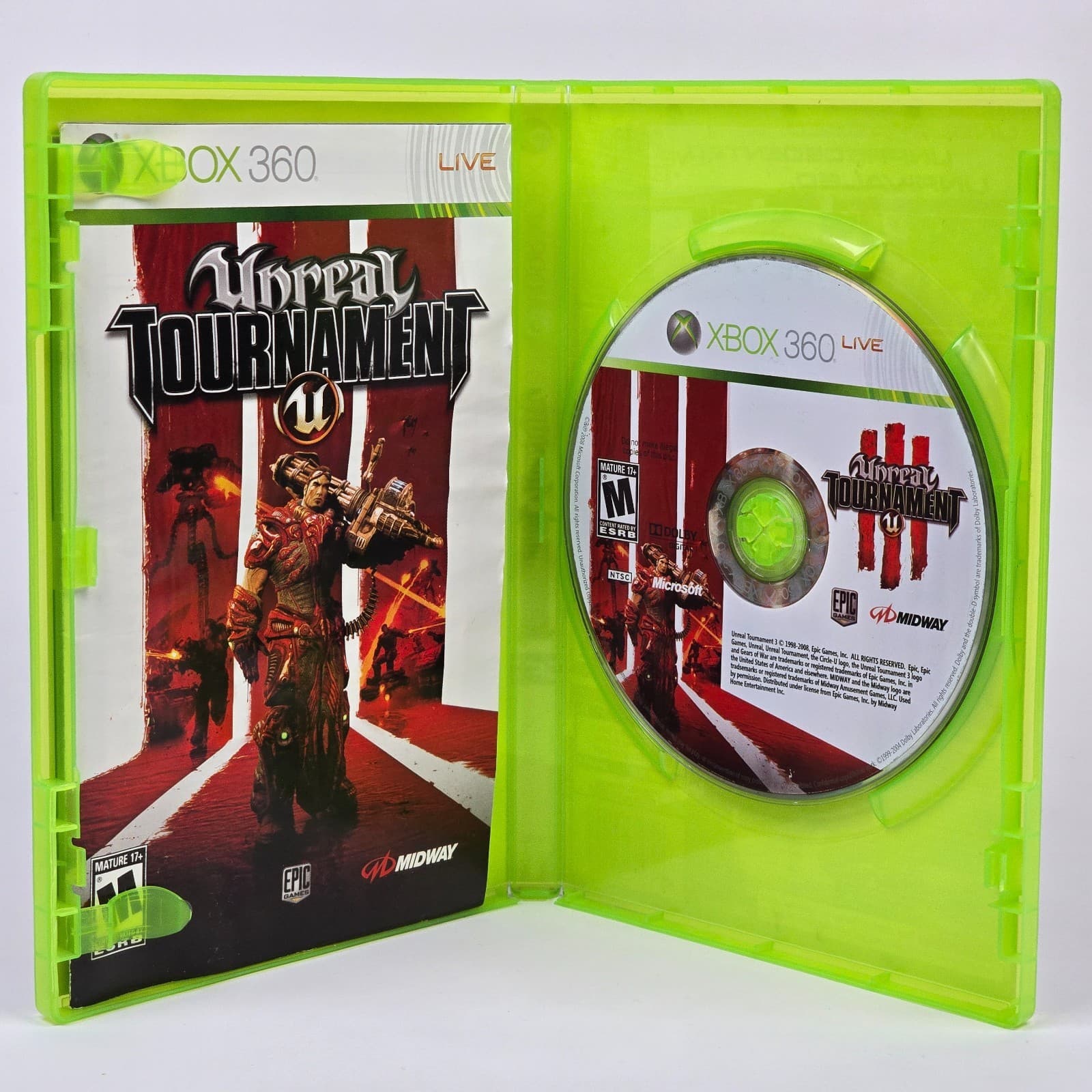Unreal Tournament III 3 (Xbox 360) CIB COMPLETE - Thumbnail 2