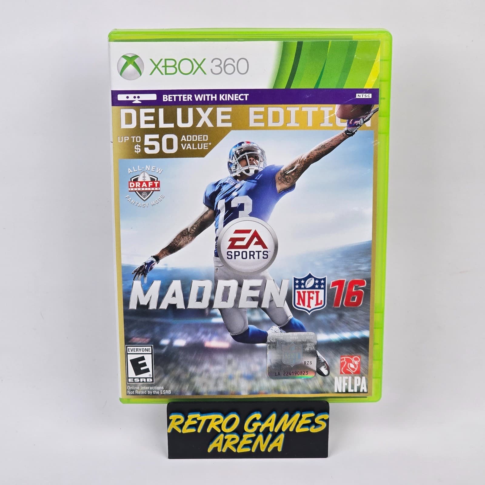 Madden NFL 16: Deluxe Edition (Xbox 360) CIB COMPLETE