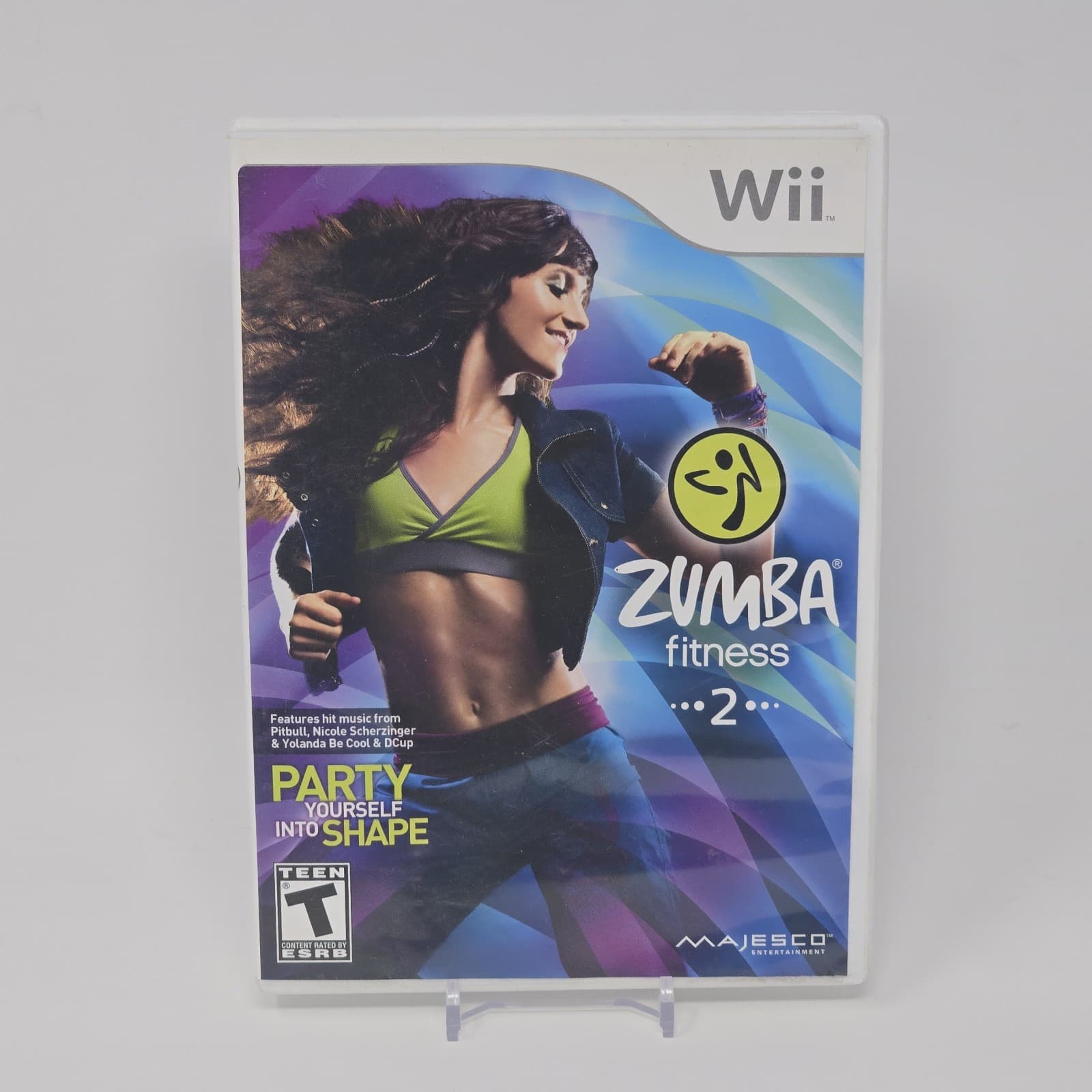 Zumba Fitness 2 (Nintendo Wii) CIB COMPLETE & TESTED
