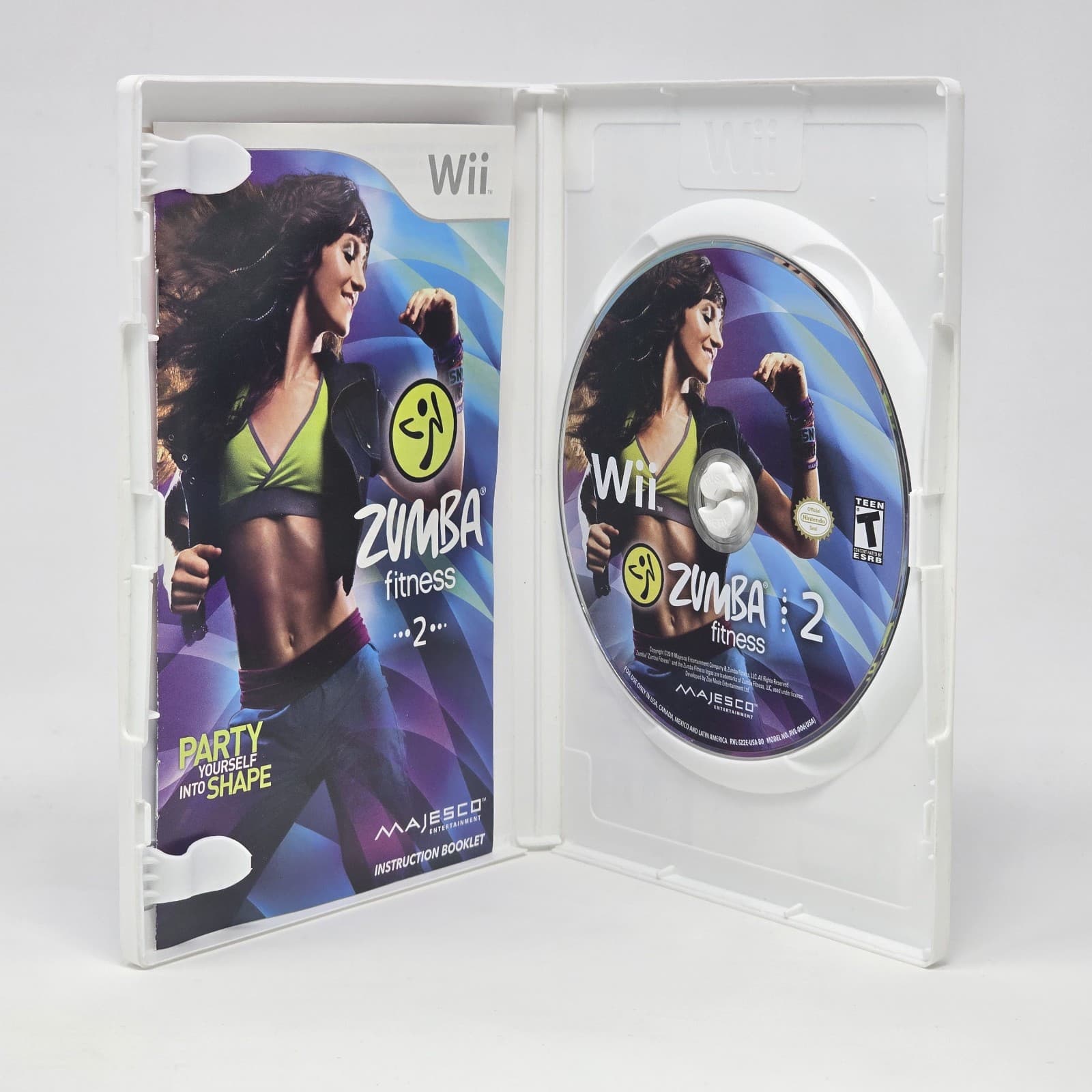 Zumba Fitness 2 (Nintendo Wii) CIB COMPLETE & TESTED - Thumbnail 2