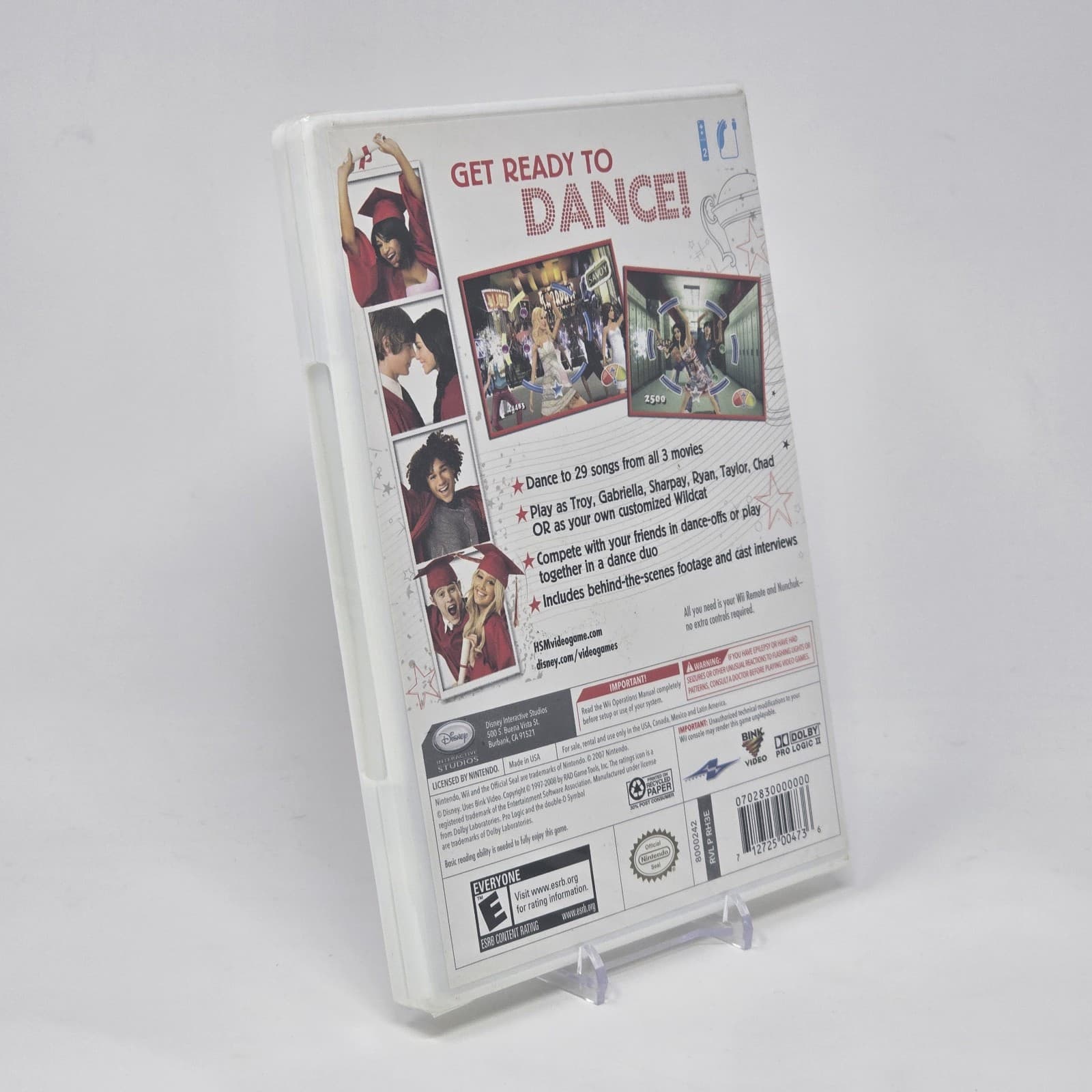 High School Musical 3 Senior Year Dance (Nintendo Wii) BRAND NEW FACTORY SEALED - Thumbnail 2