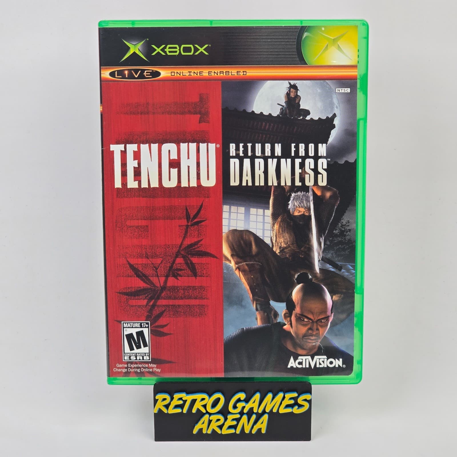 Tenchu: Return from Darkness (Original Xbox) Case & Disc