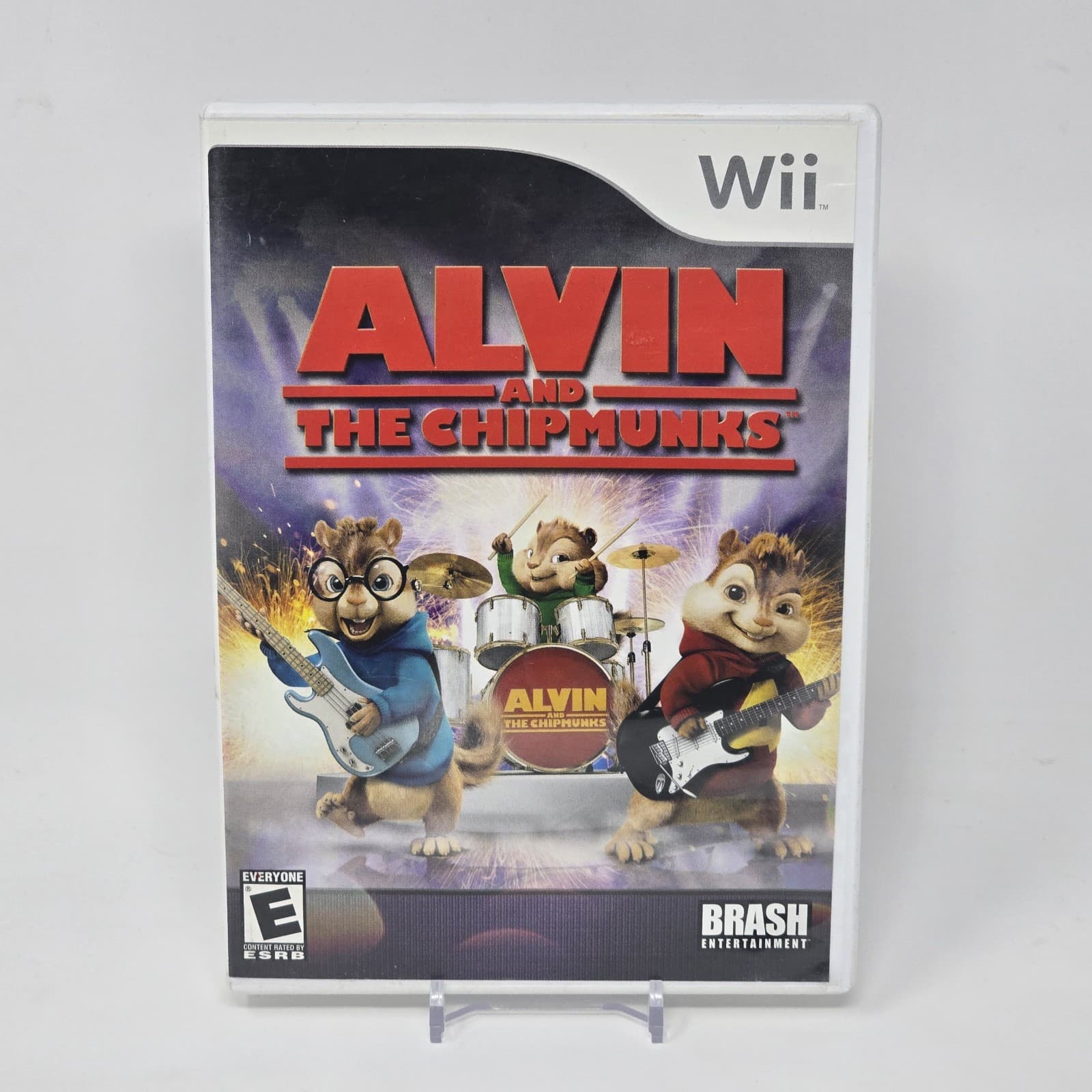 Alvin and the Chipmunks (Nintendo Wii) CIB COMPLETE & TESTED