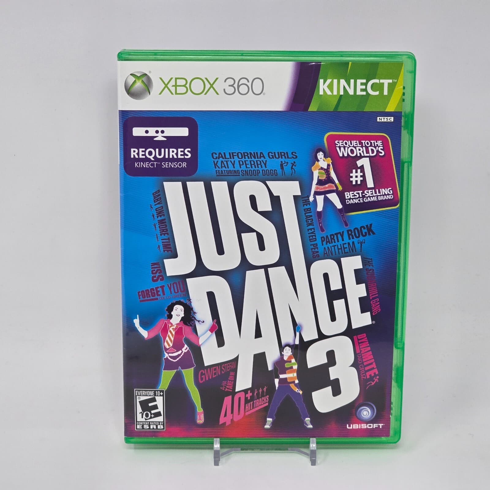 Just Dance 3 (Xbox 360) Case & Disc TESTED