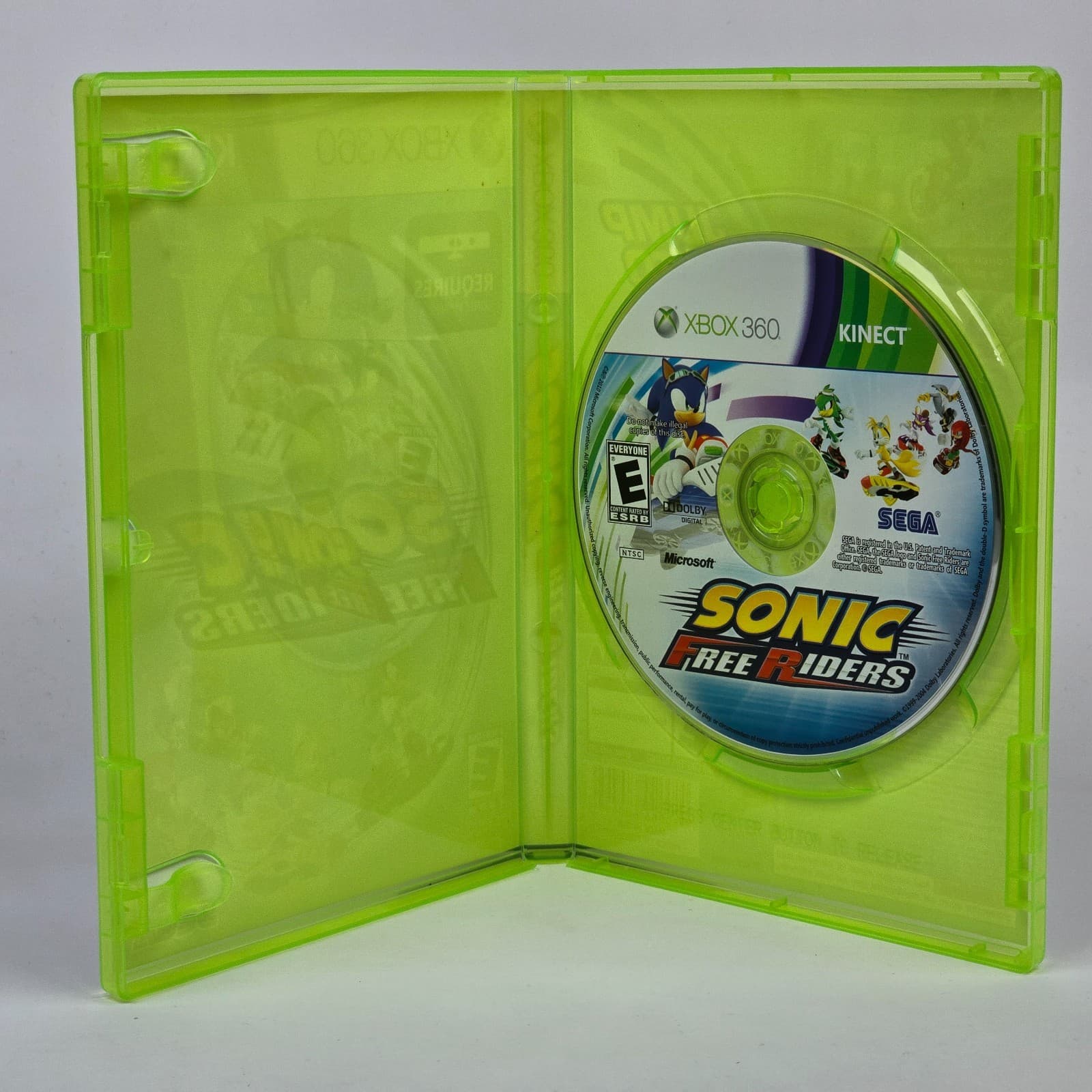 Sonic: Free Riders (Xbox 360) Case & Disc - Thumbnail 2