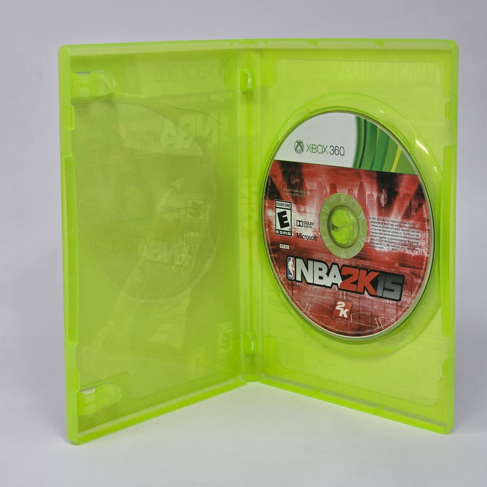 NBA 2K15 (Xbox 360) Case & Disc TESTED - Thumbnail 2