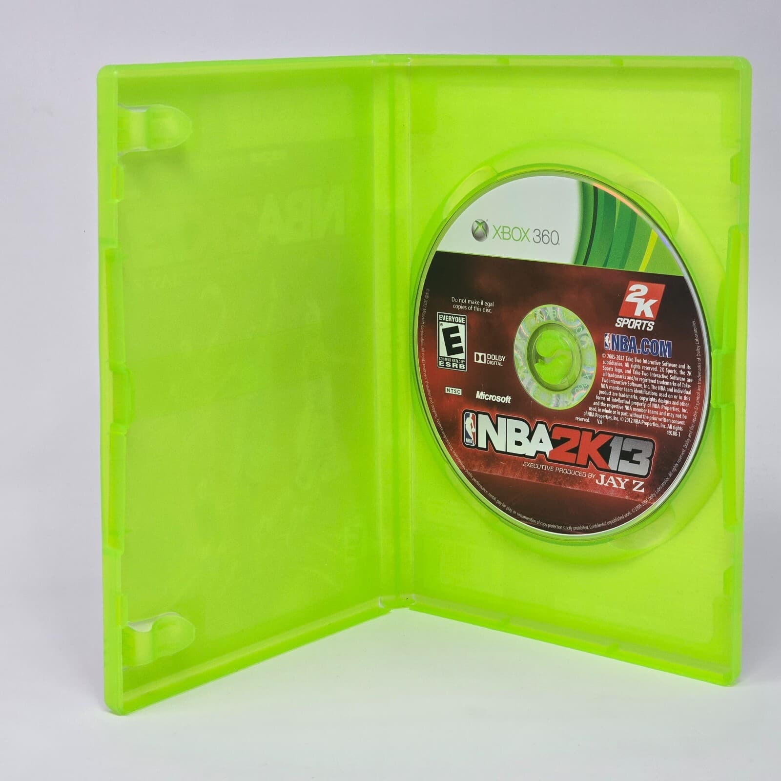 NBA 2K13 (Xbox 360) Case & Disc TESTED - Thumbnail 2