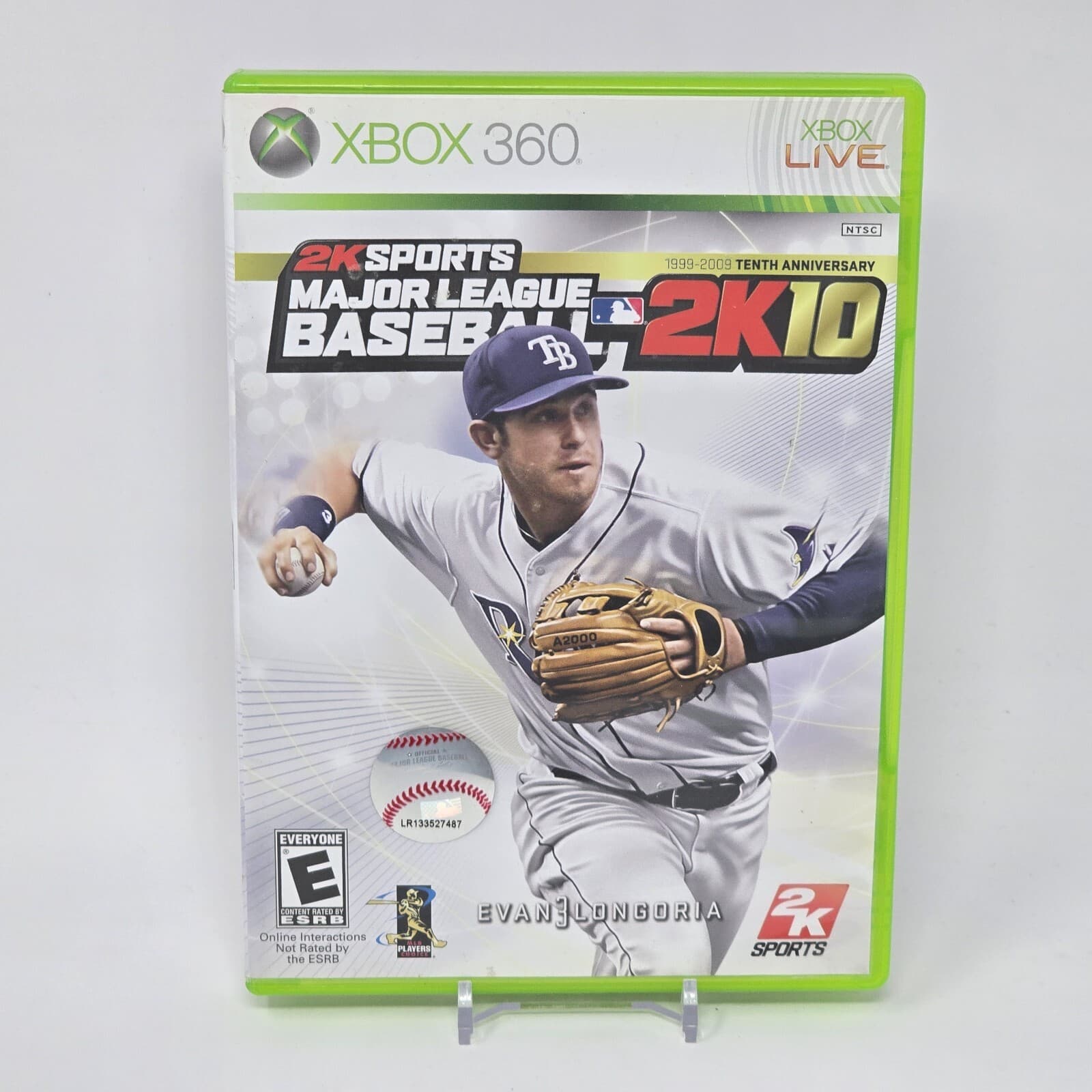 Major League Baseball MLB 2K10 (Xbox 360) CIB COMPLETE & TESTED