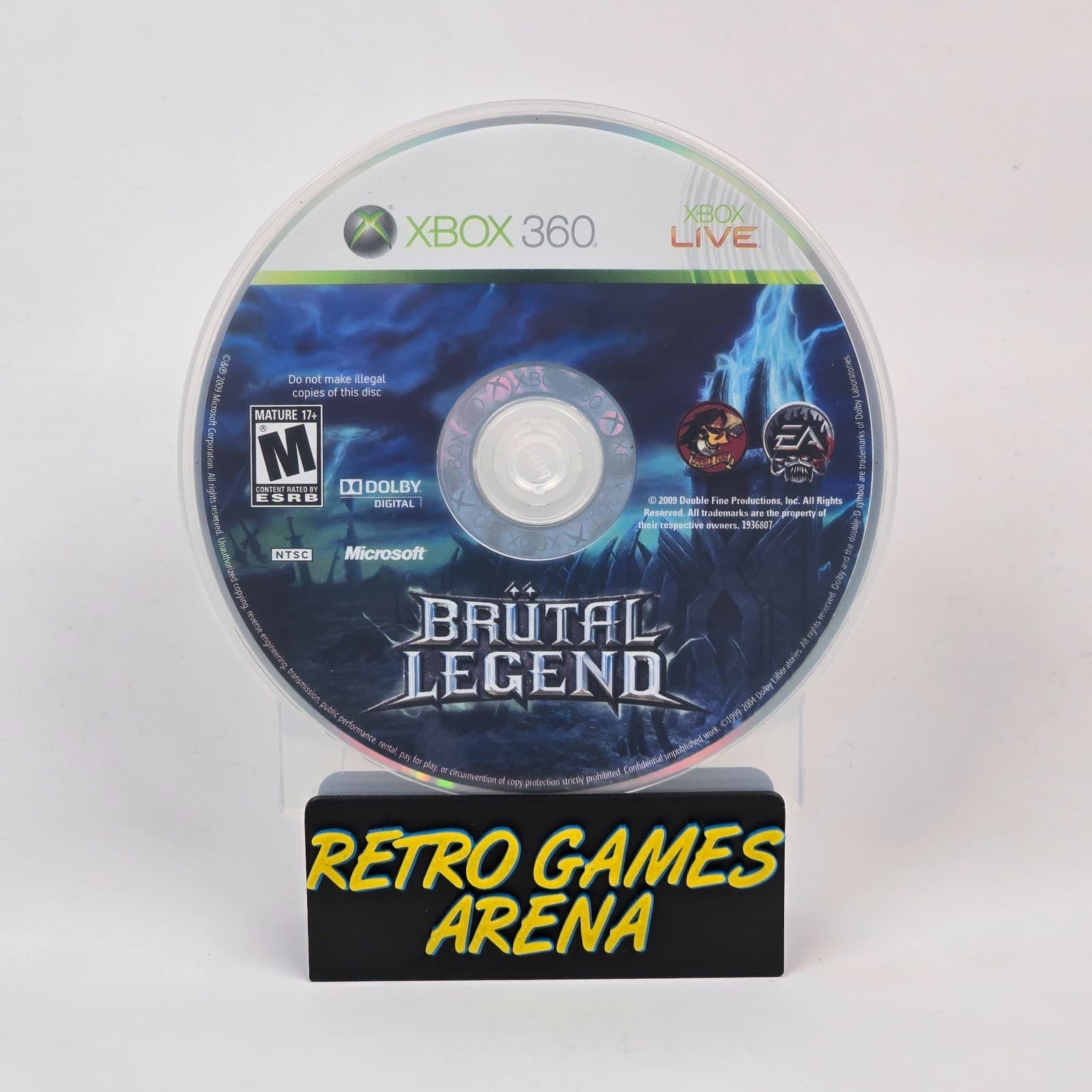 Brutal Legend (Xbox 360) Disc