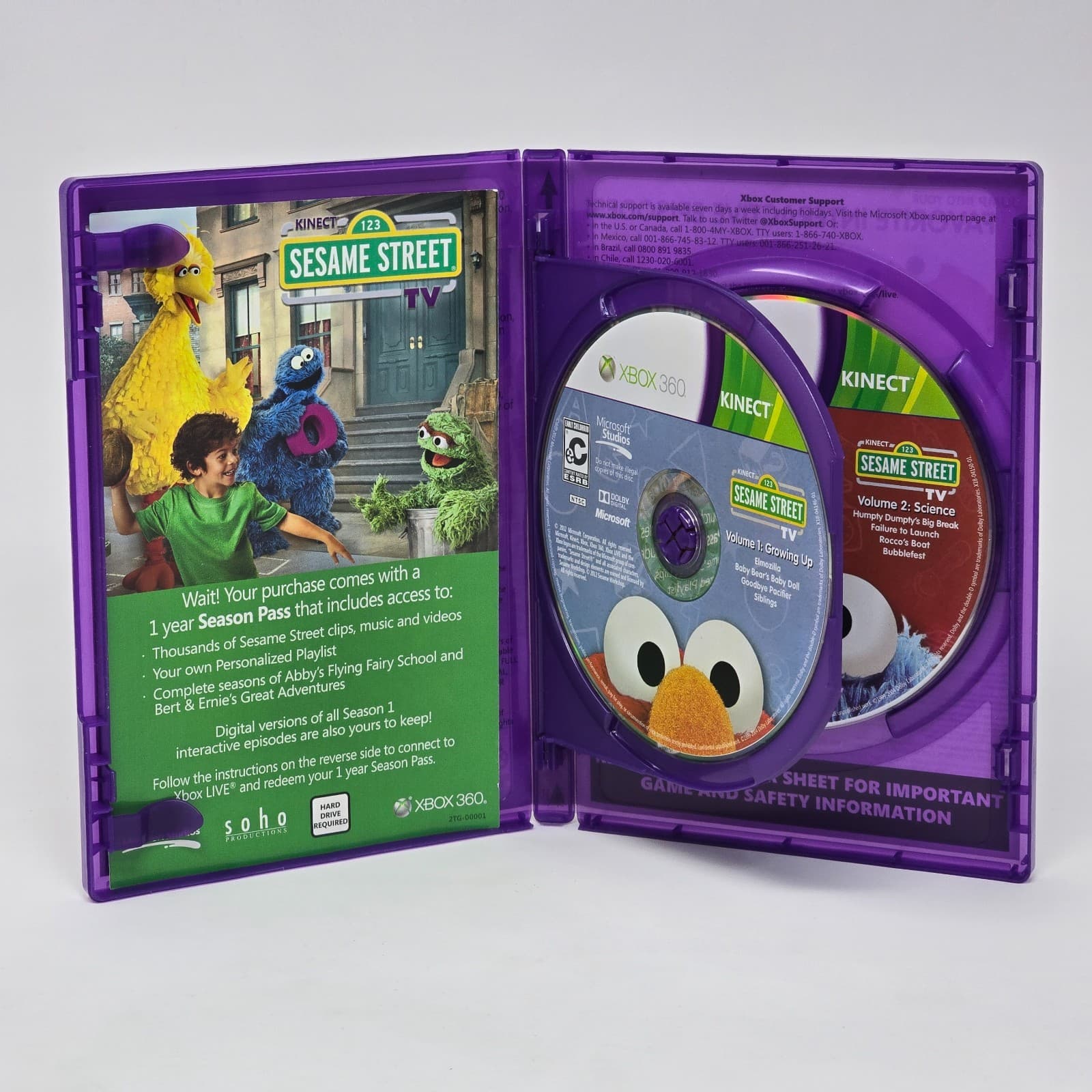 Sesame Street TV: Season 1 (Xbox 360) CIB COMPLETE & TESTED - Thumbnail 2