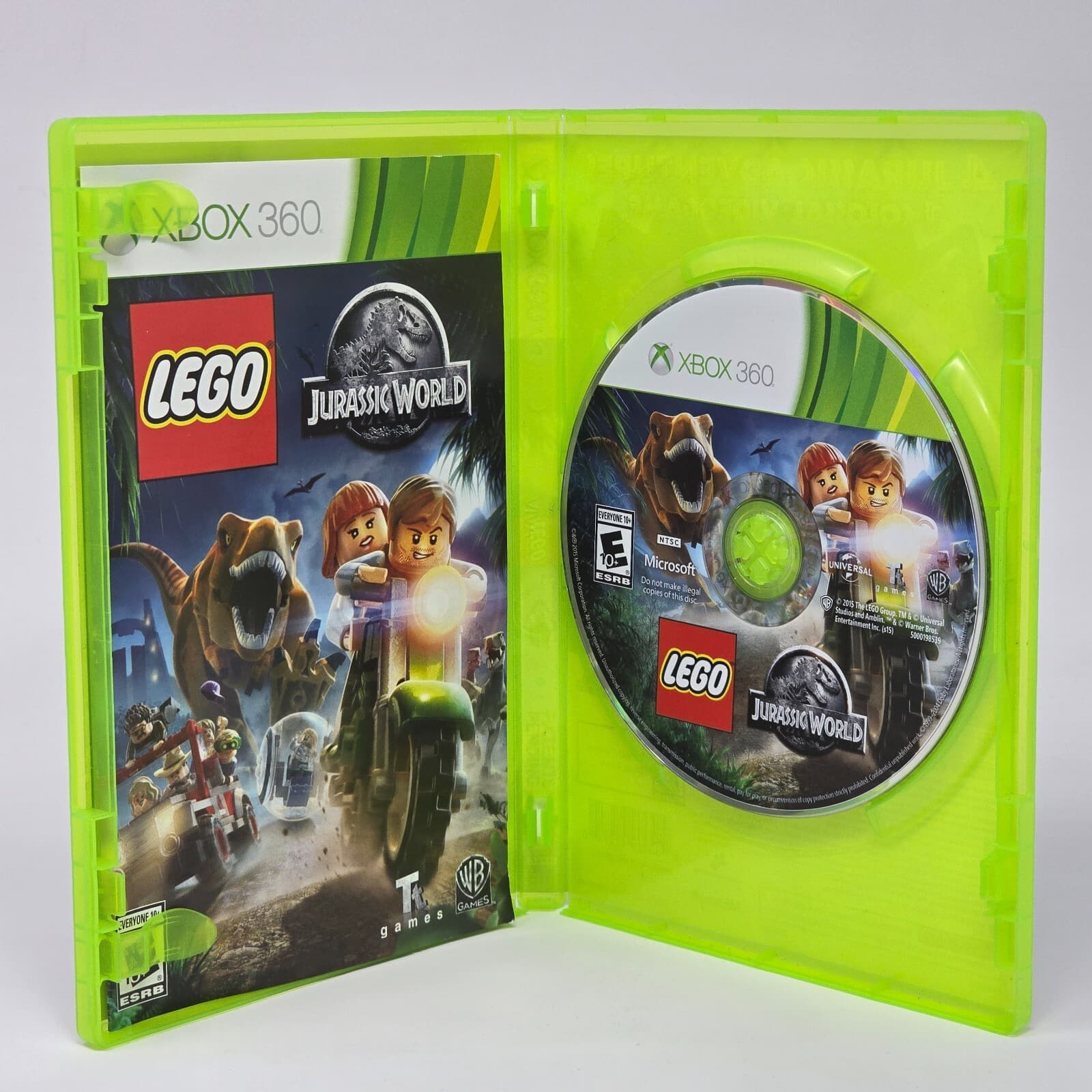 LEGO Jurassic World (Xbox 360) CIB COMPLETE & TESTED - Thumbnail 2