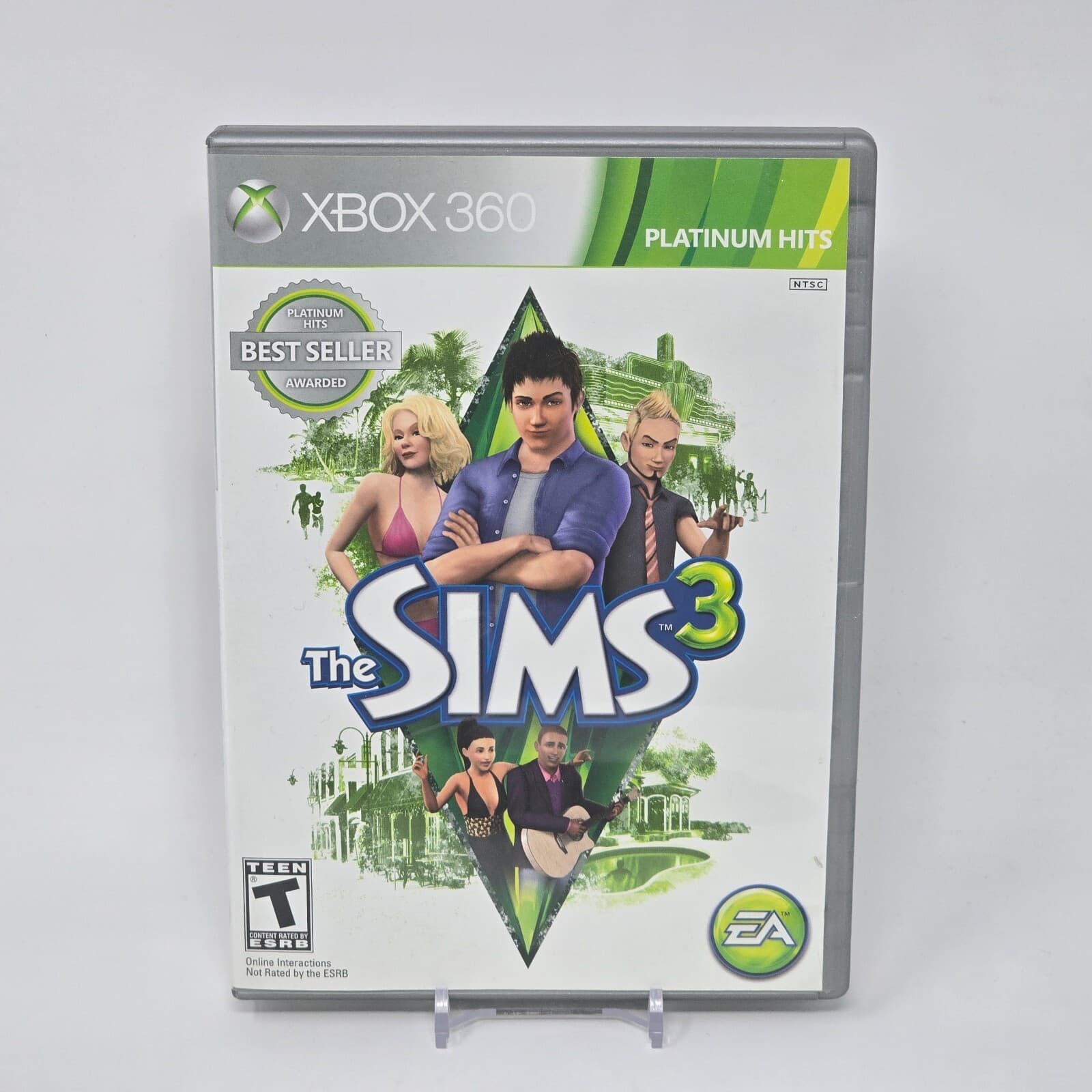 The Sims 3 (Xbox 360) Platinum Hits CIB COMPLETE & TESTED