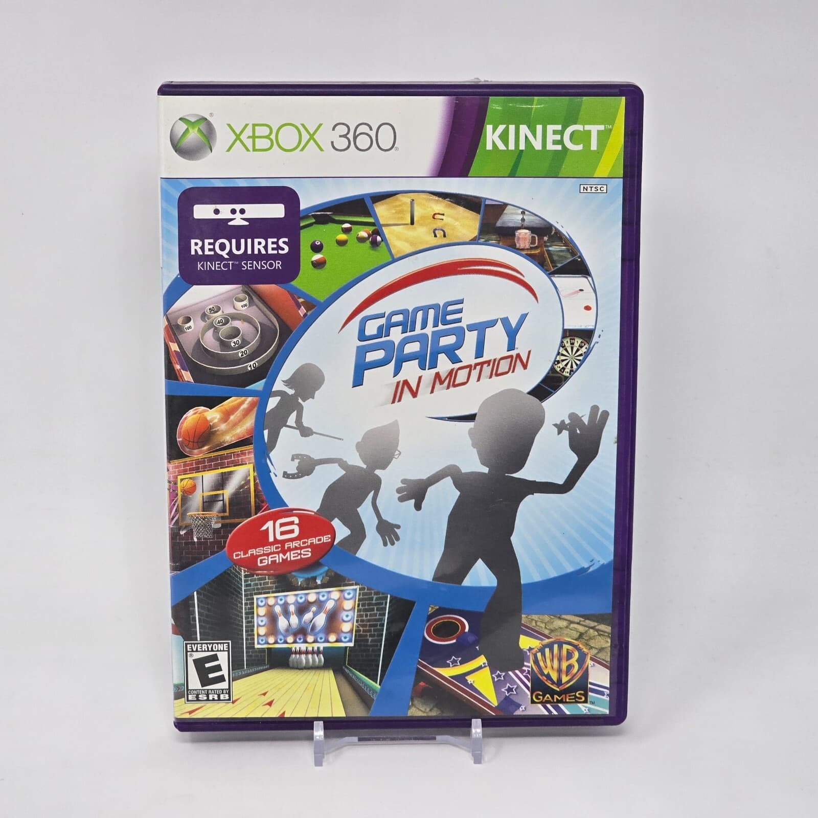 Game Party: In Motion (Xbox 360) CIB COMPLETE & TESTED