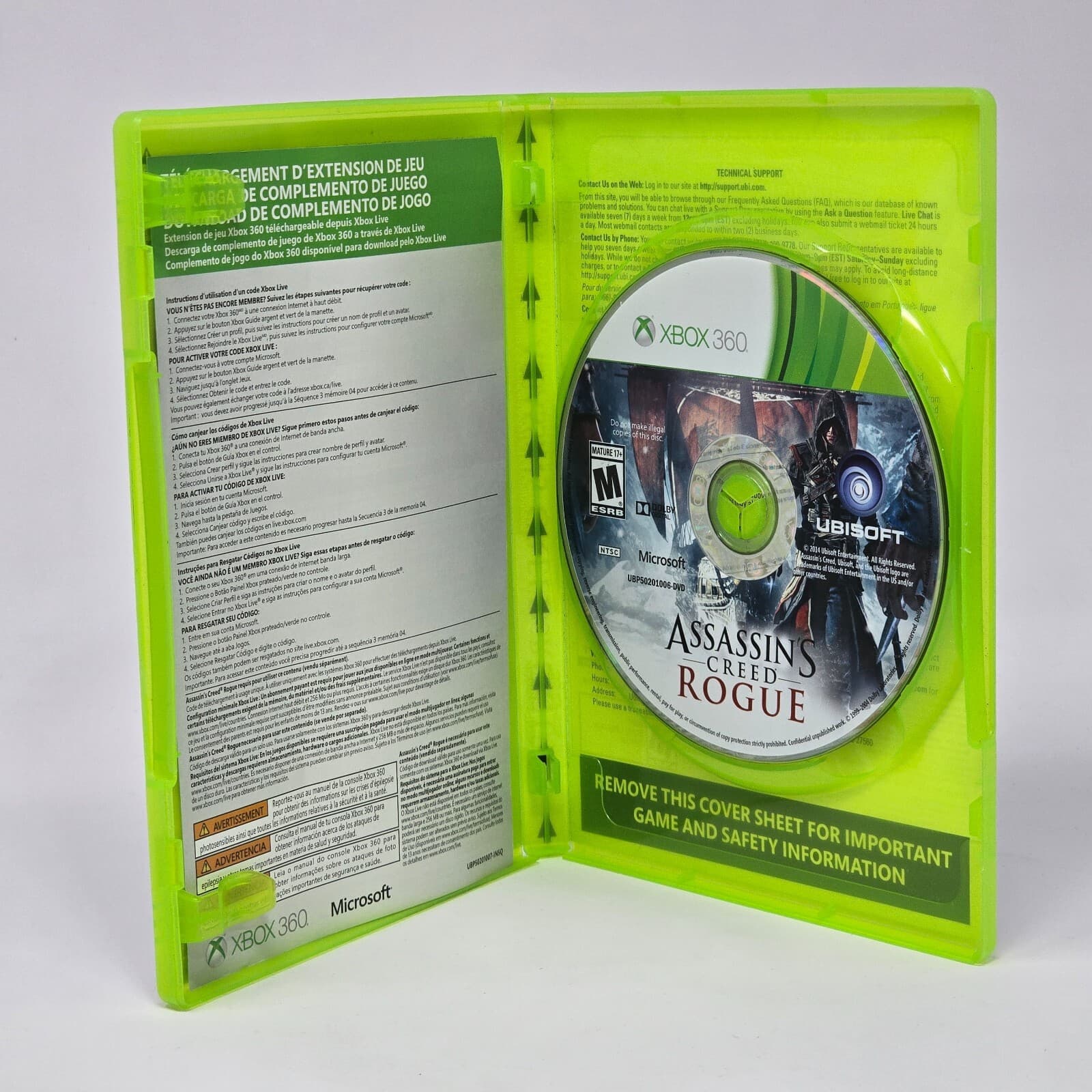 Asassin's Creed: Rogue Limited Edition (Xbox 360) CIB COMPLETE & TESTED - Thumbnail 2