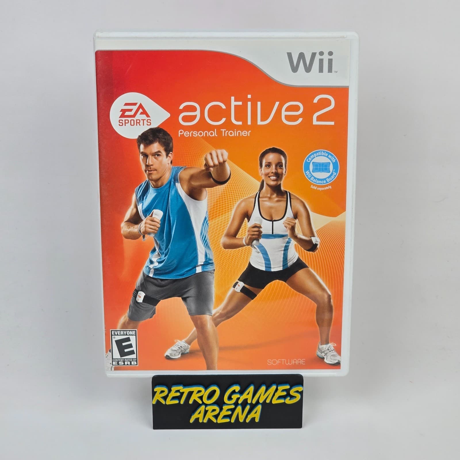 EA Sports Active 2 Personal Trainer (Nintendo Wii) CIB COMPLETE & TESTED