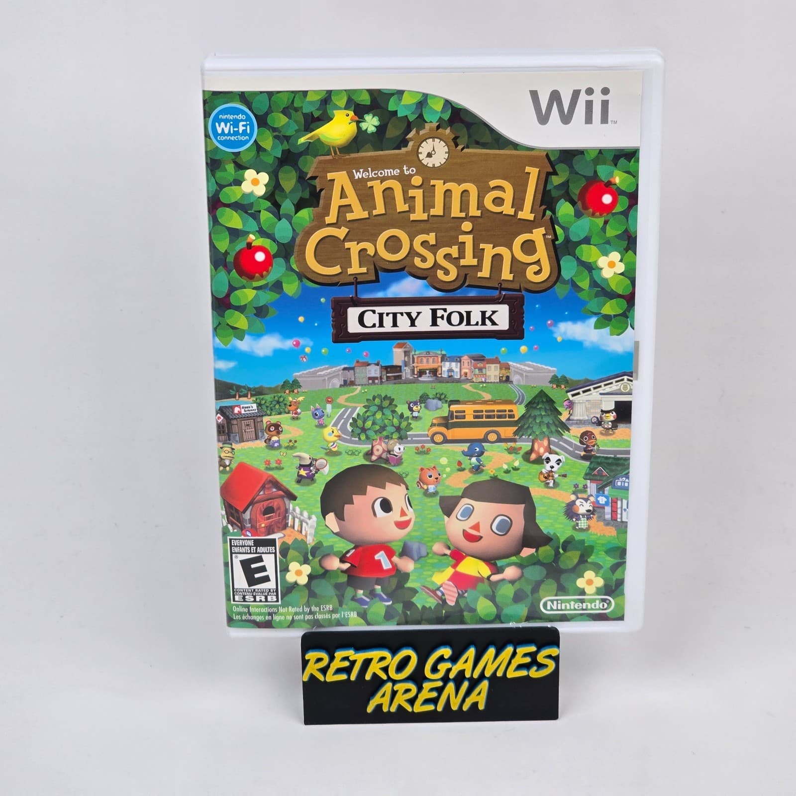 Animal Crossing: City Folk (Nintendo Wii) CIB COMPLETE & TESTED