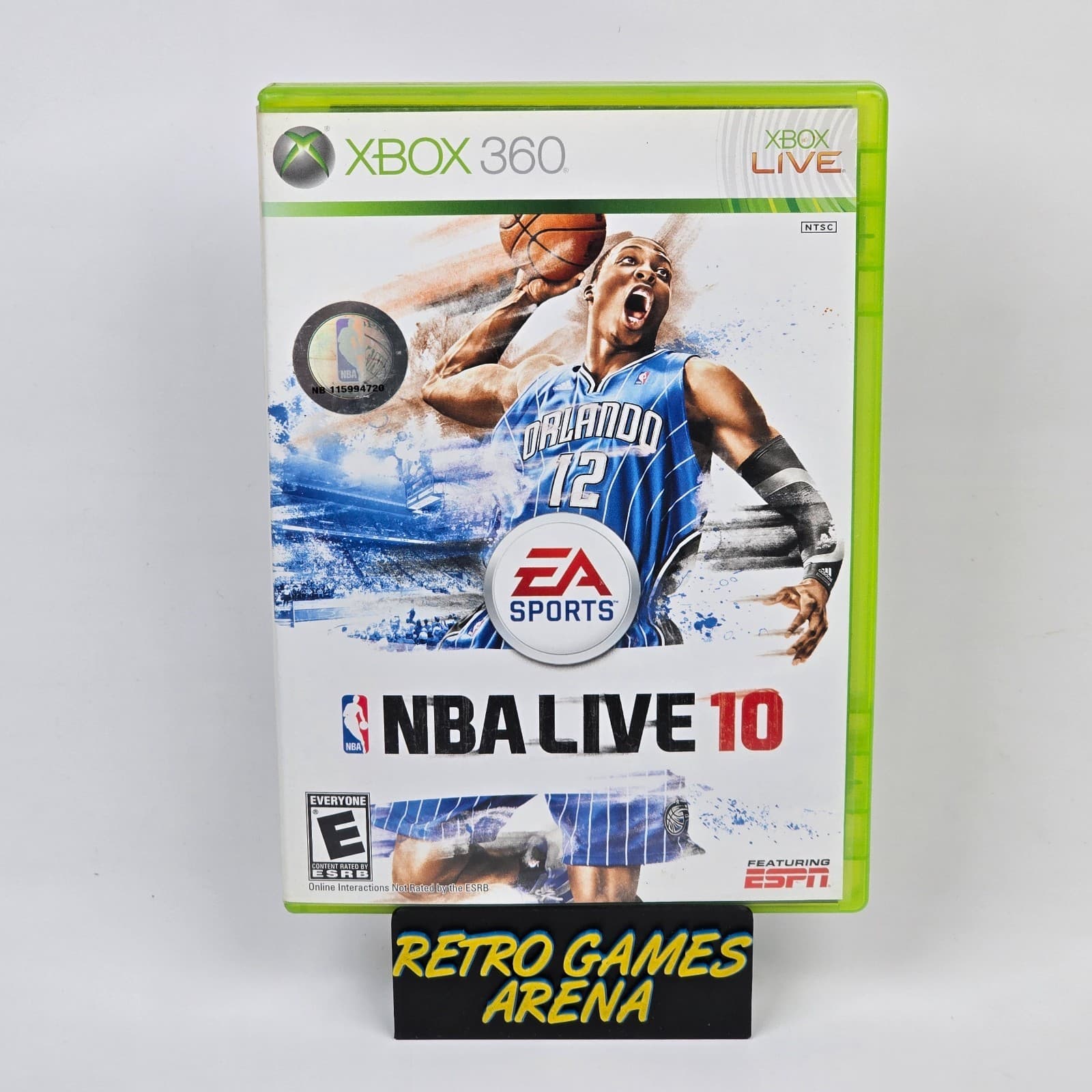 NBA Live 10 (Xbox 360) CIB COMPLETE