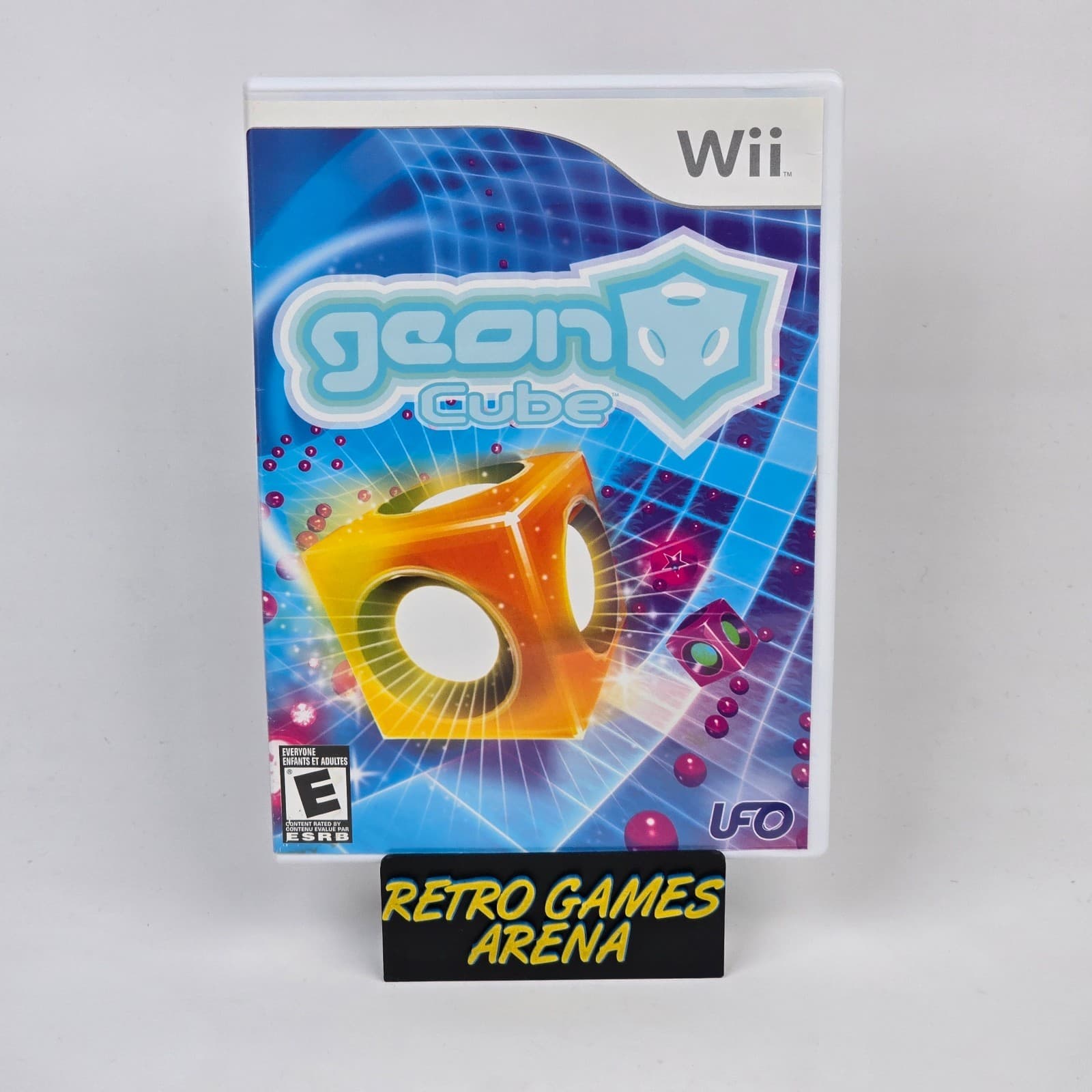Geon Cube (Nintendo Wii) CIB COMPLETE & TESTED