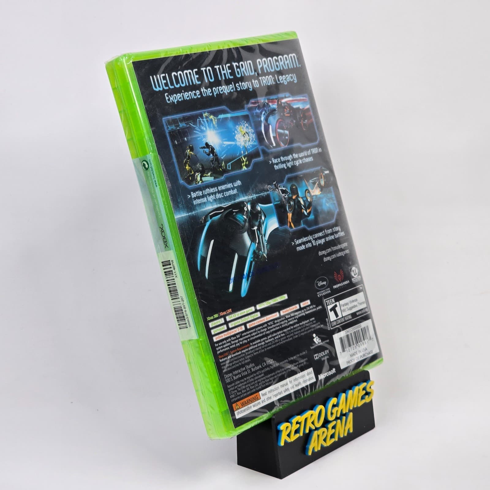 Tron: Evolution (Xbox 360) BRAND NEW FACTORY SEALED - Thumbnail 2