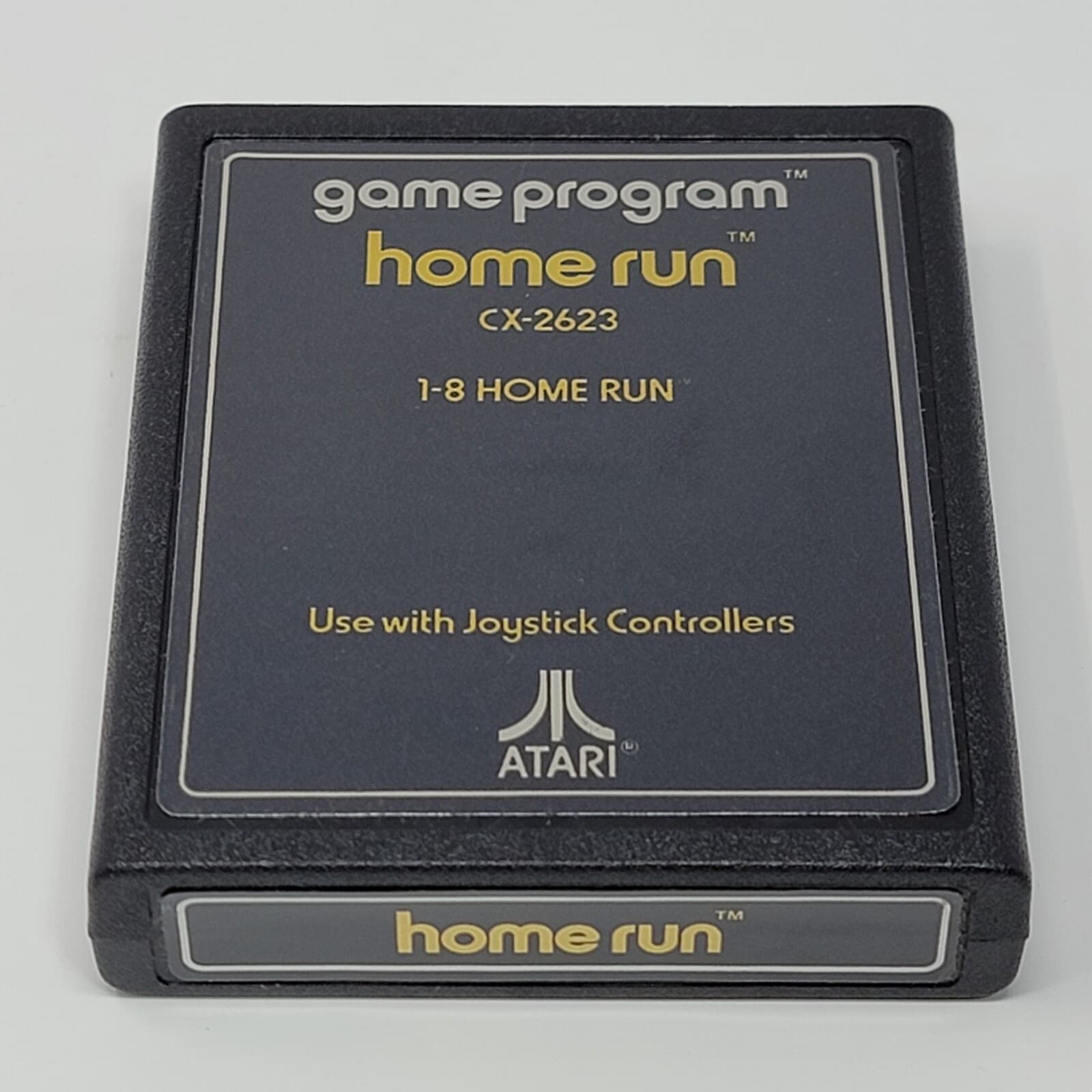 Home Run Homerun (Atari 2600) Text Label CLEANED & TESTED