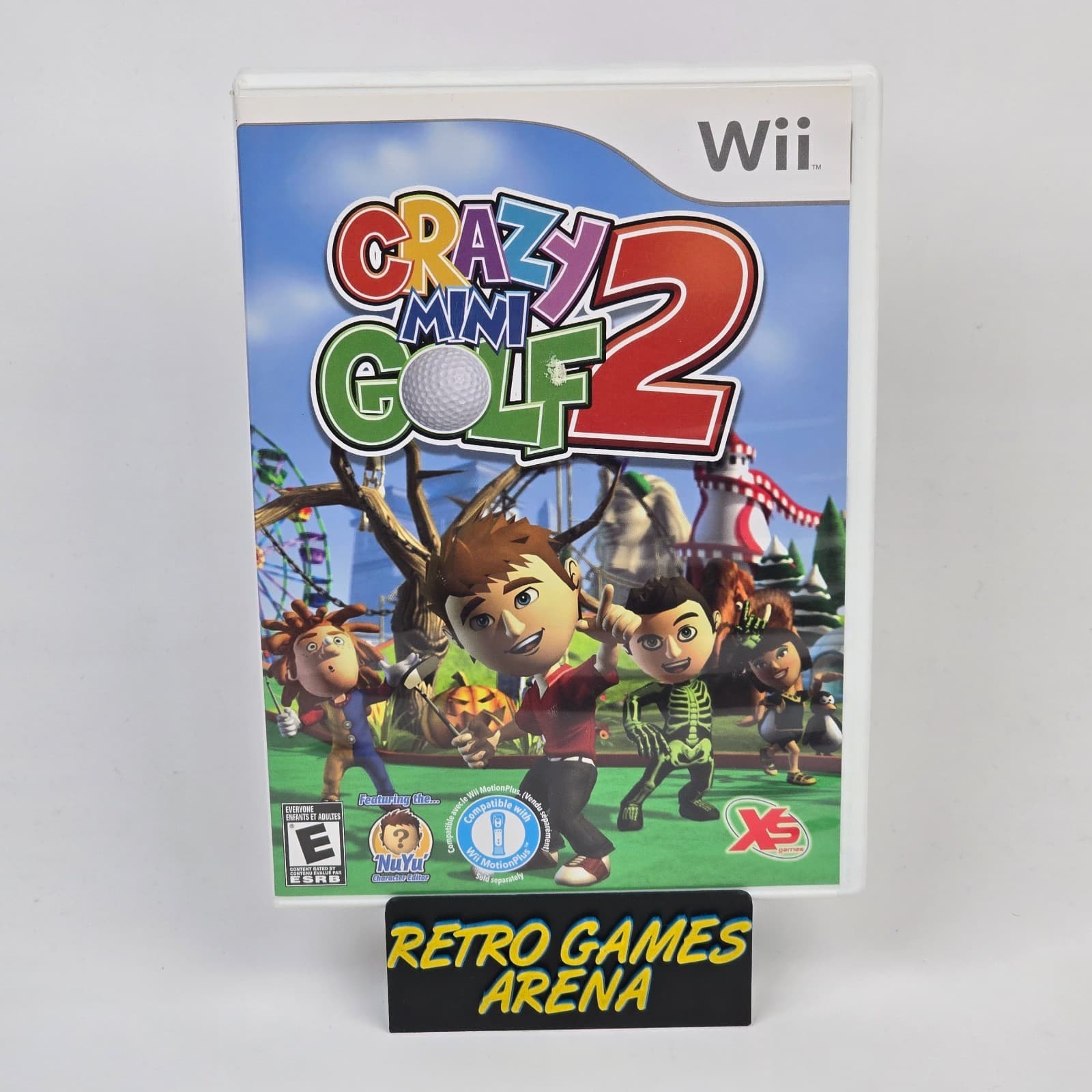 Crazy Mini Golf 2 (Nintendo Wii) CIB COMPLETE & TESTED