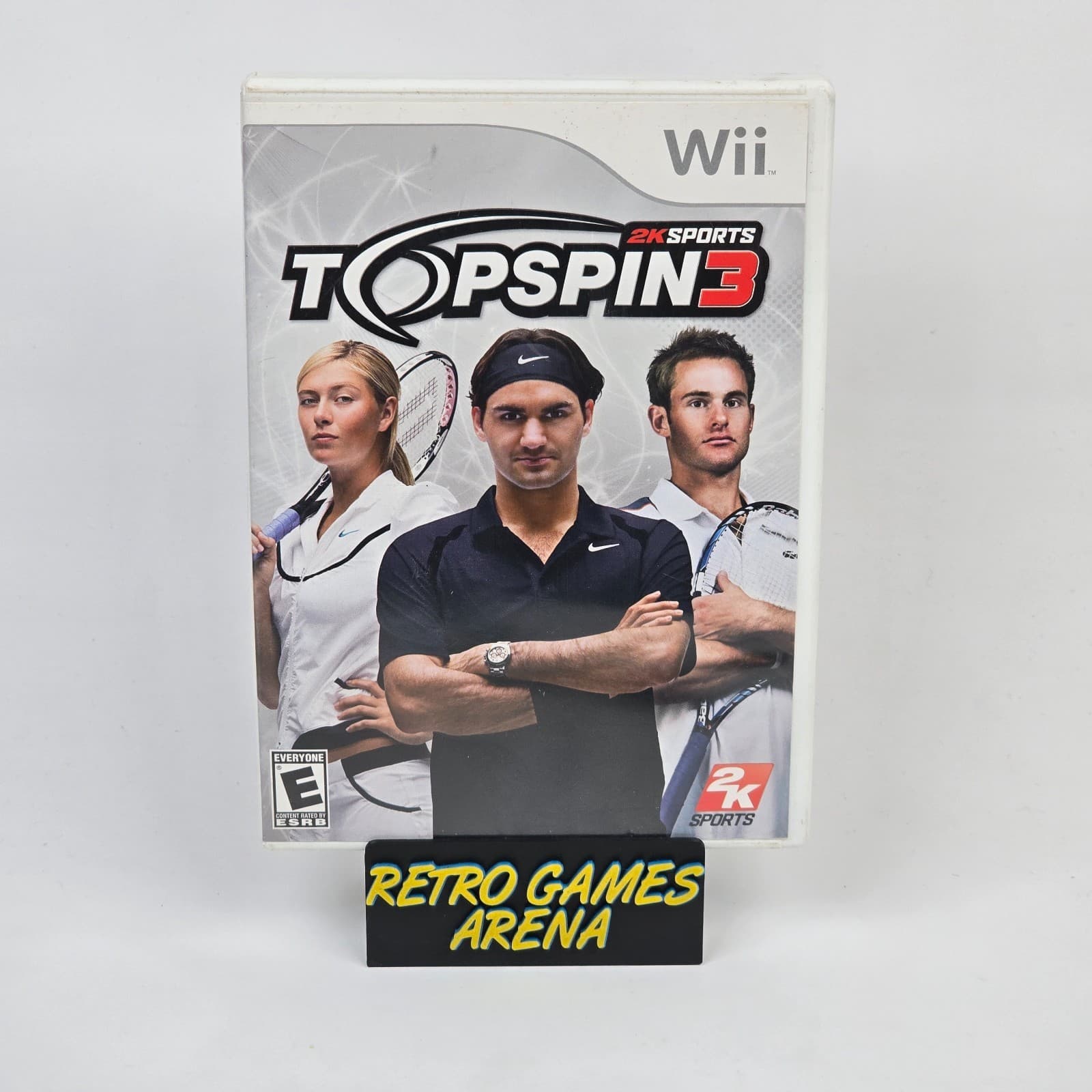 Top Spin 3 (Nintendo Wii) CIB COMPLETE & TESTED