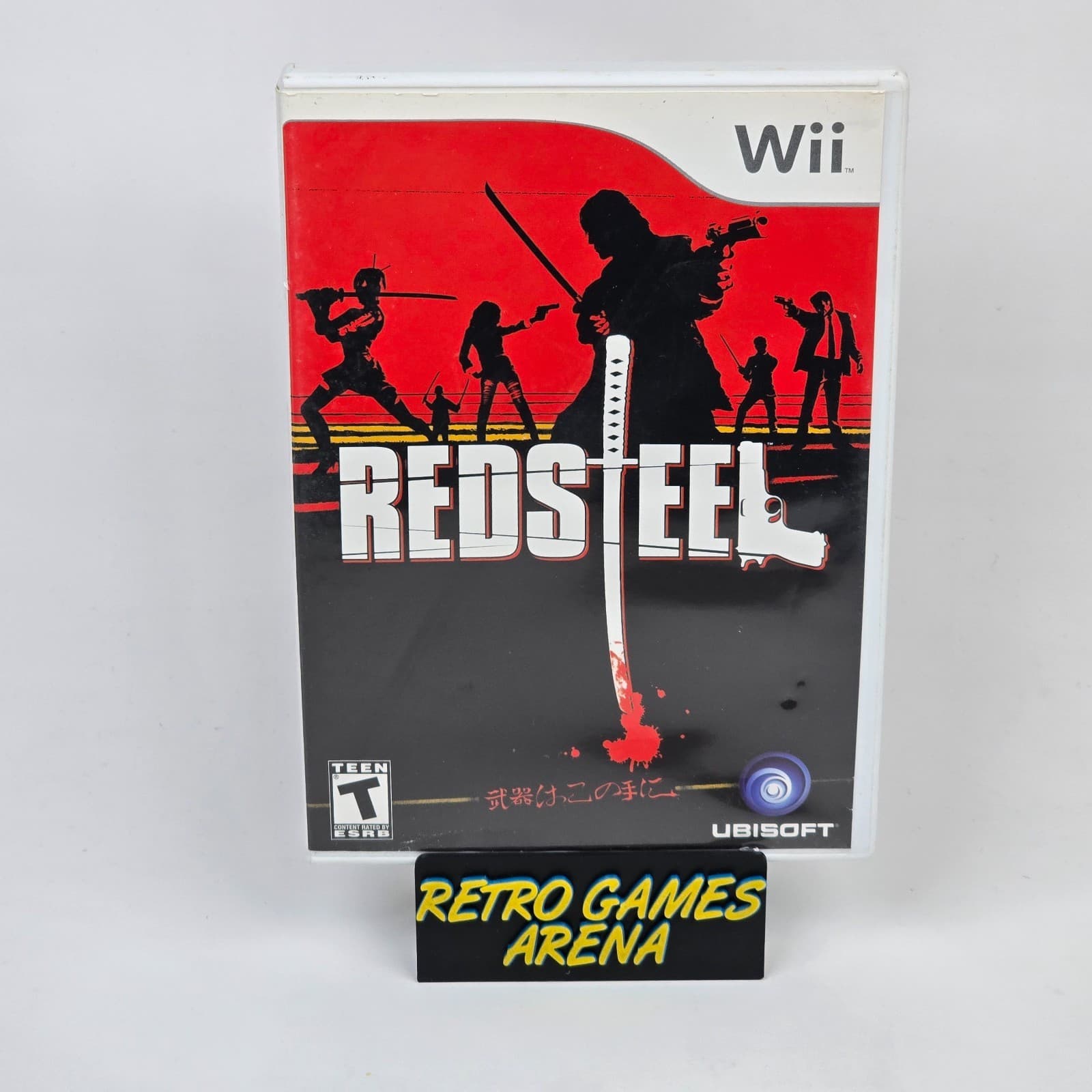 Red Steel Redsteel (Nintendo Wii) CIB COMPLETE & TESTED