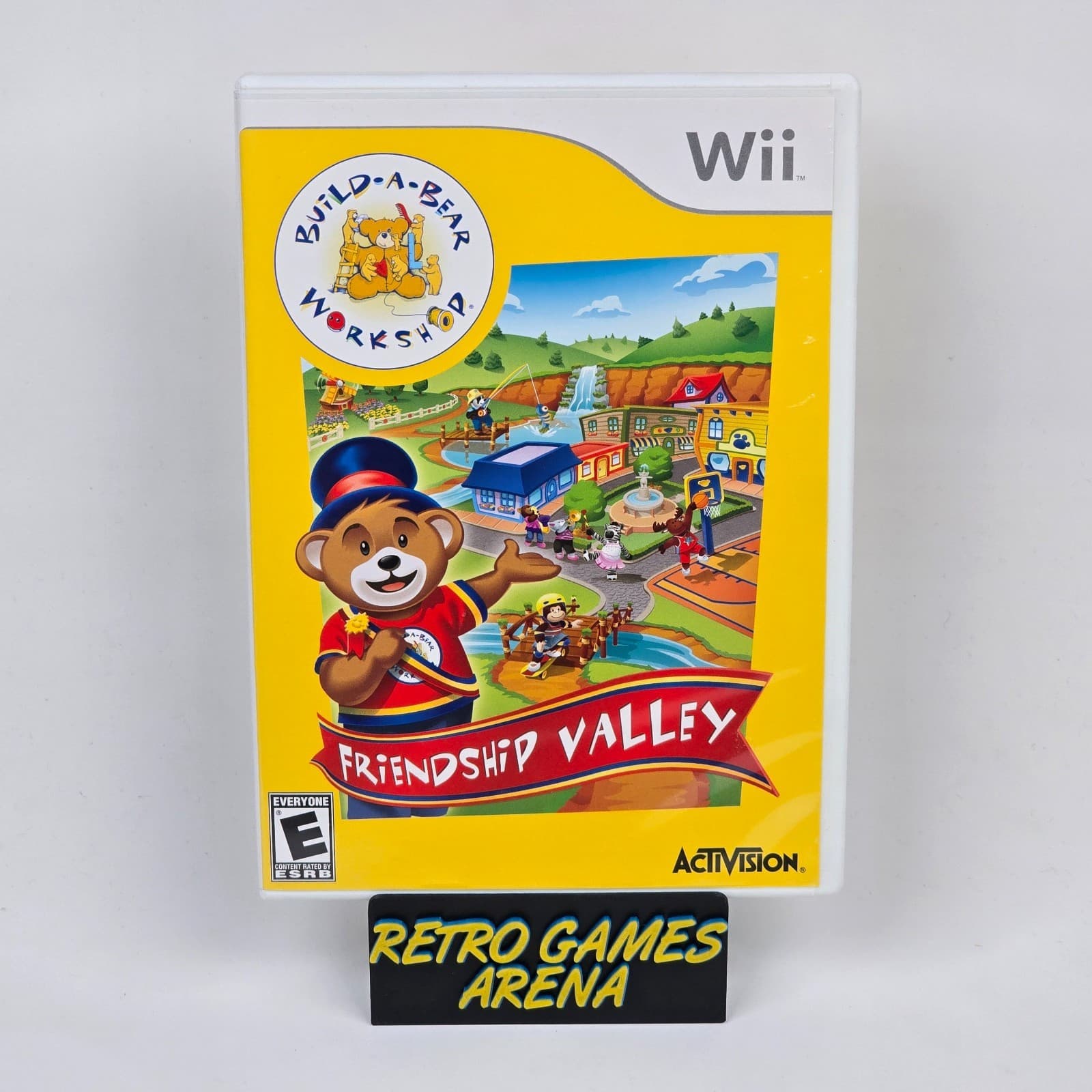 Build-A-Bear Workshop: Friendship Valley (Nintendo Wii) CIB COMPLETE & TESTED