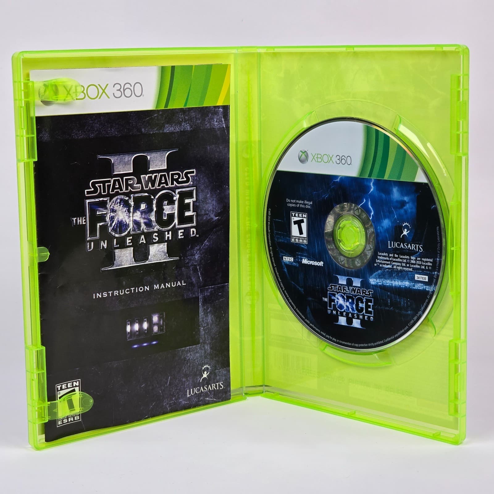 Star Wars: The Force Unleashed II 2 (Xbox 360) CIB COMPLETE - Thumbnail 2