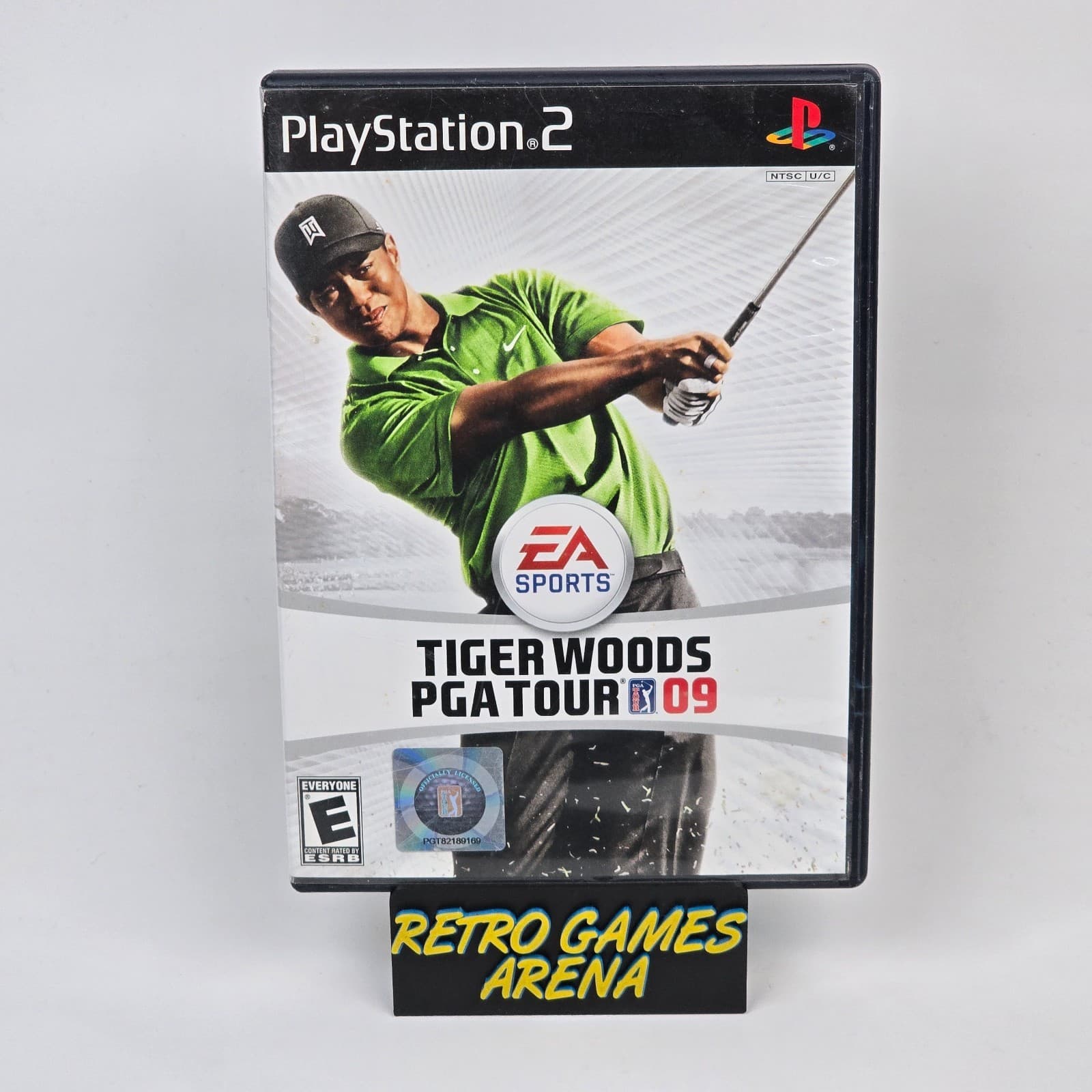 Tiger Woods PGA Tour 09 (PlayStation 2 PS2) Case & Disc