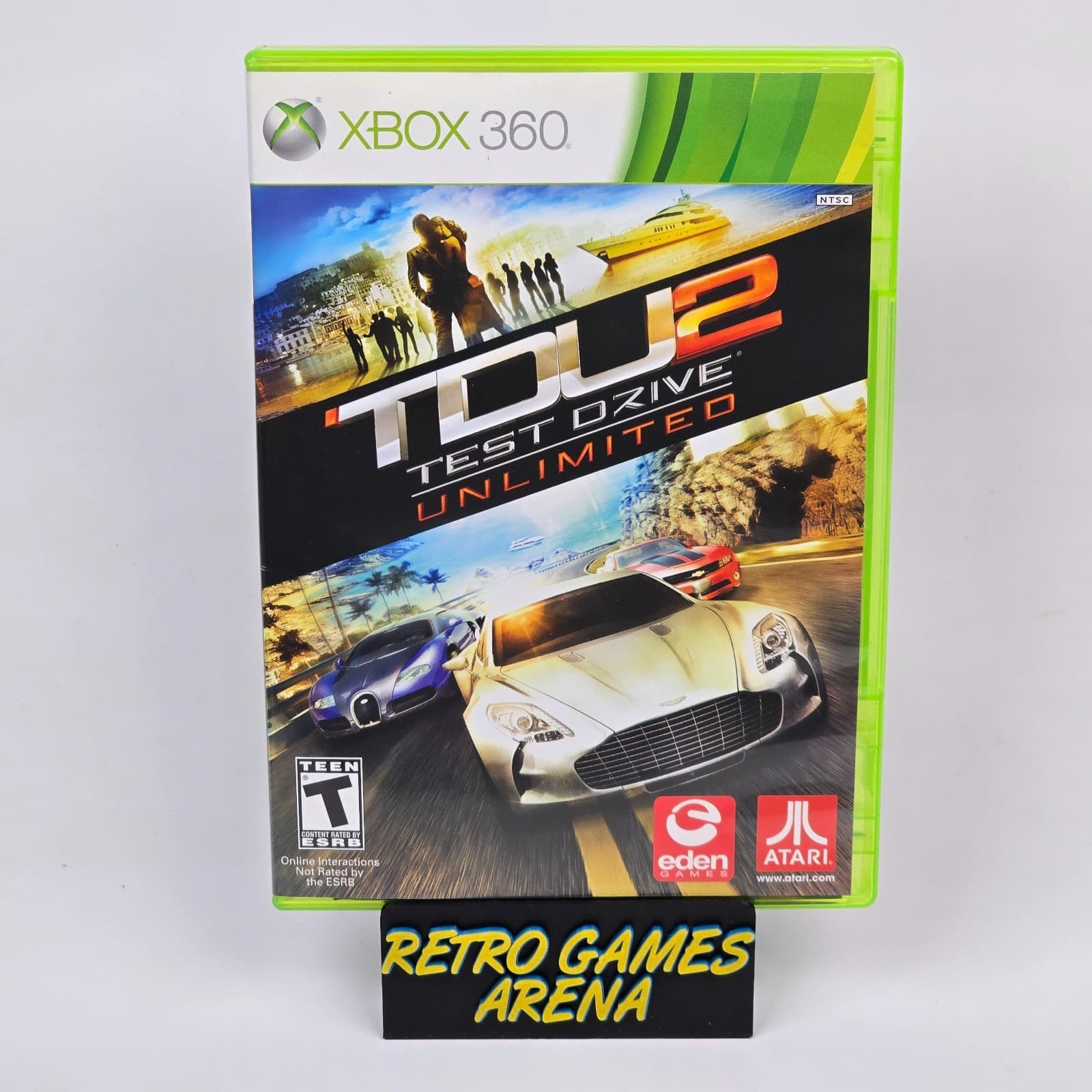 Test Drive Unlimited 2 (Xbox 360) CIB COMPLETE