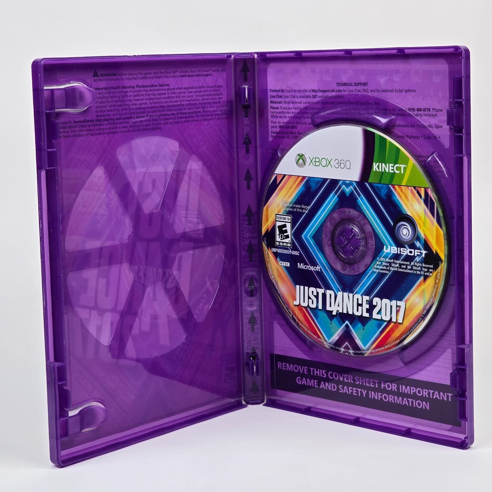 Just Dance 2017 (Xbox 360) CIB COMPLETE - Thumbnail 2