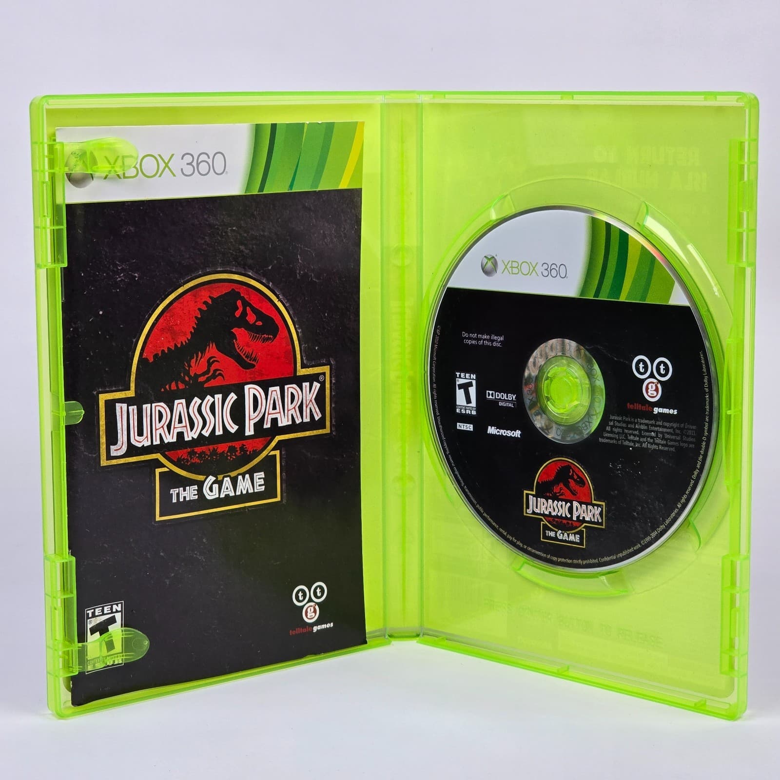 Jurassic Park: The Game (Xbox 360) CIB COMPLETE - Thumbnail 2