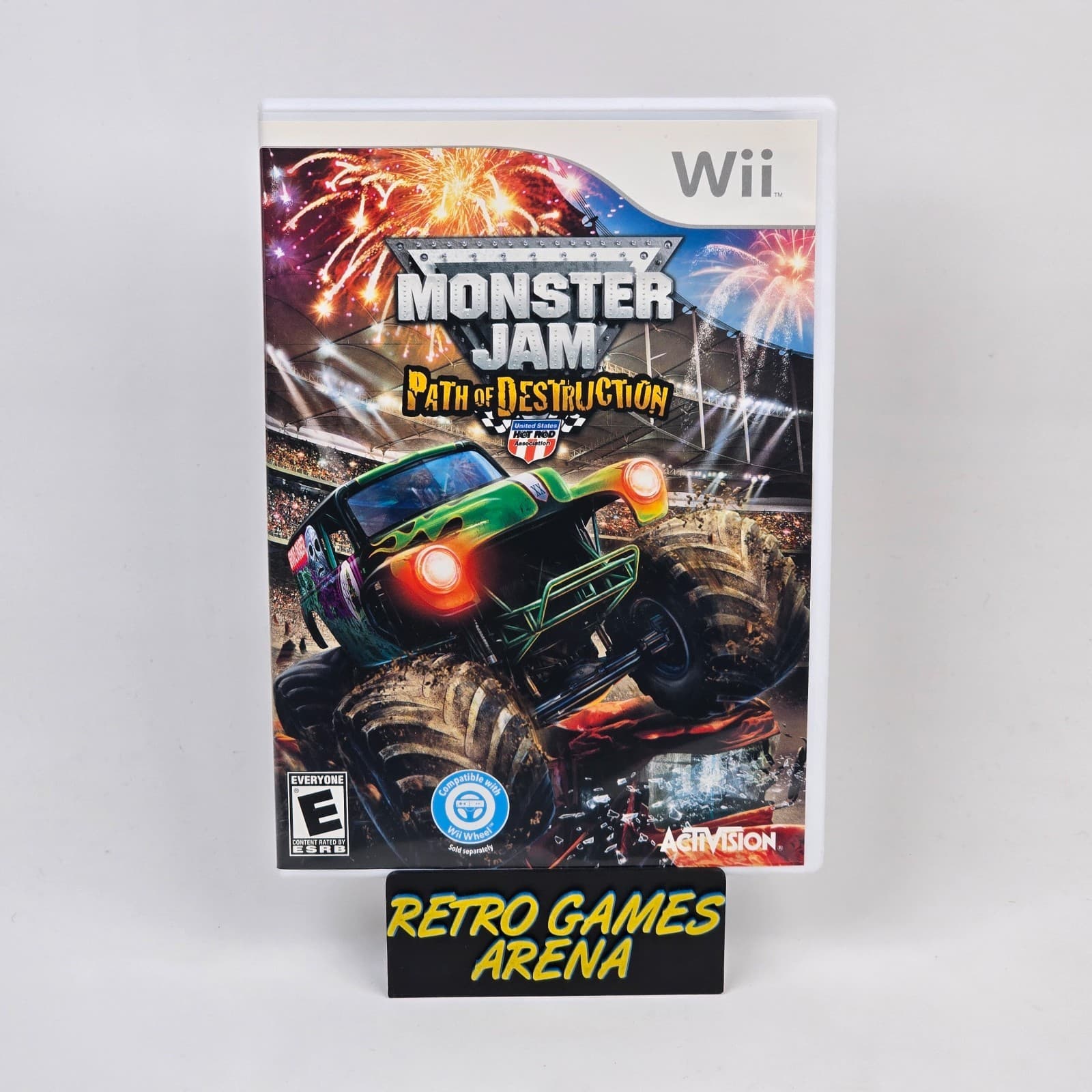 Monster Jam: Path of Destruction (Nintendo Wii) CIB COMPLETE & TESTED