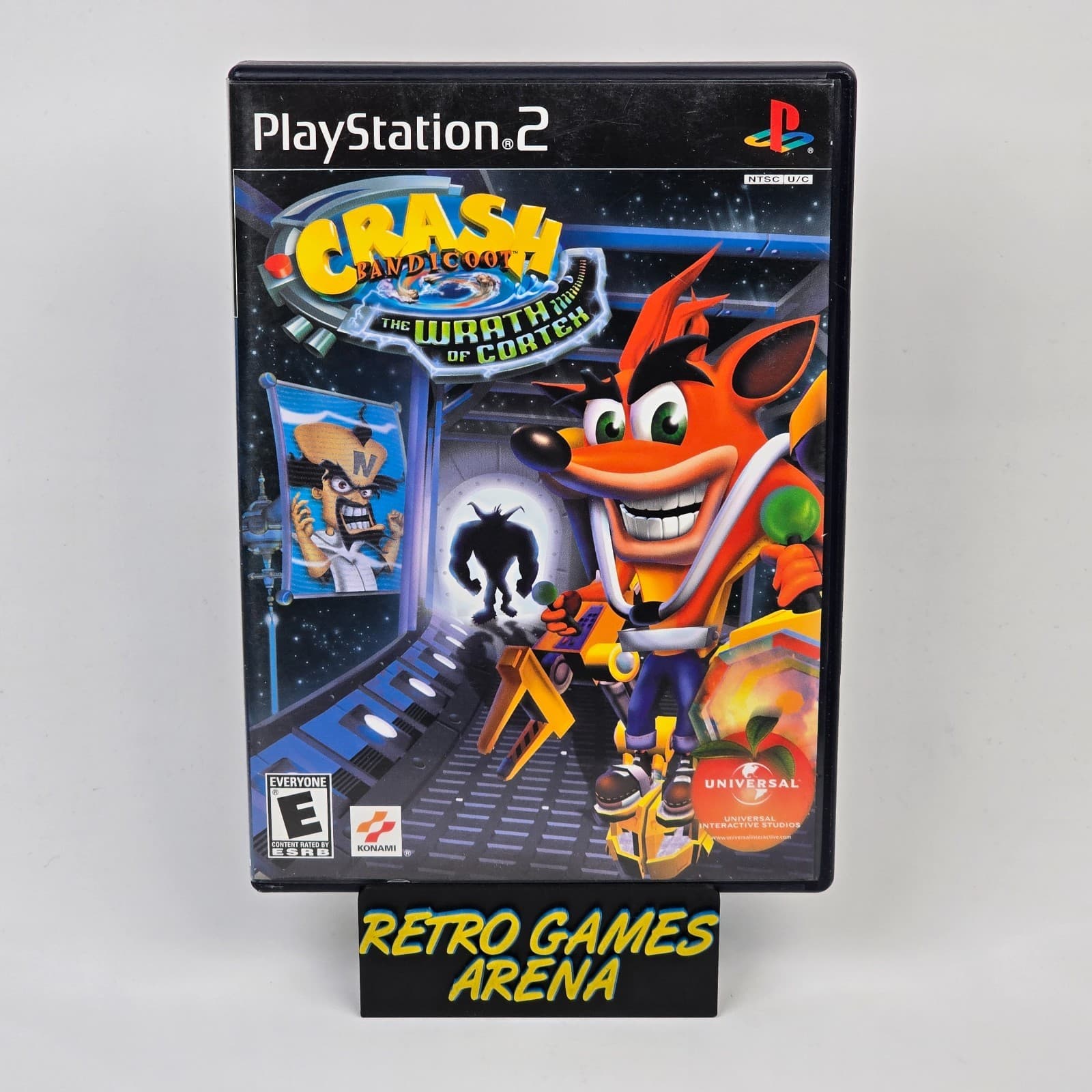 Crash Bandicoot: The Wrath of Cortex (PlayStation 2 PS2) Blk Label CIB COMPLETE