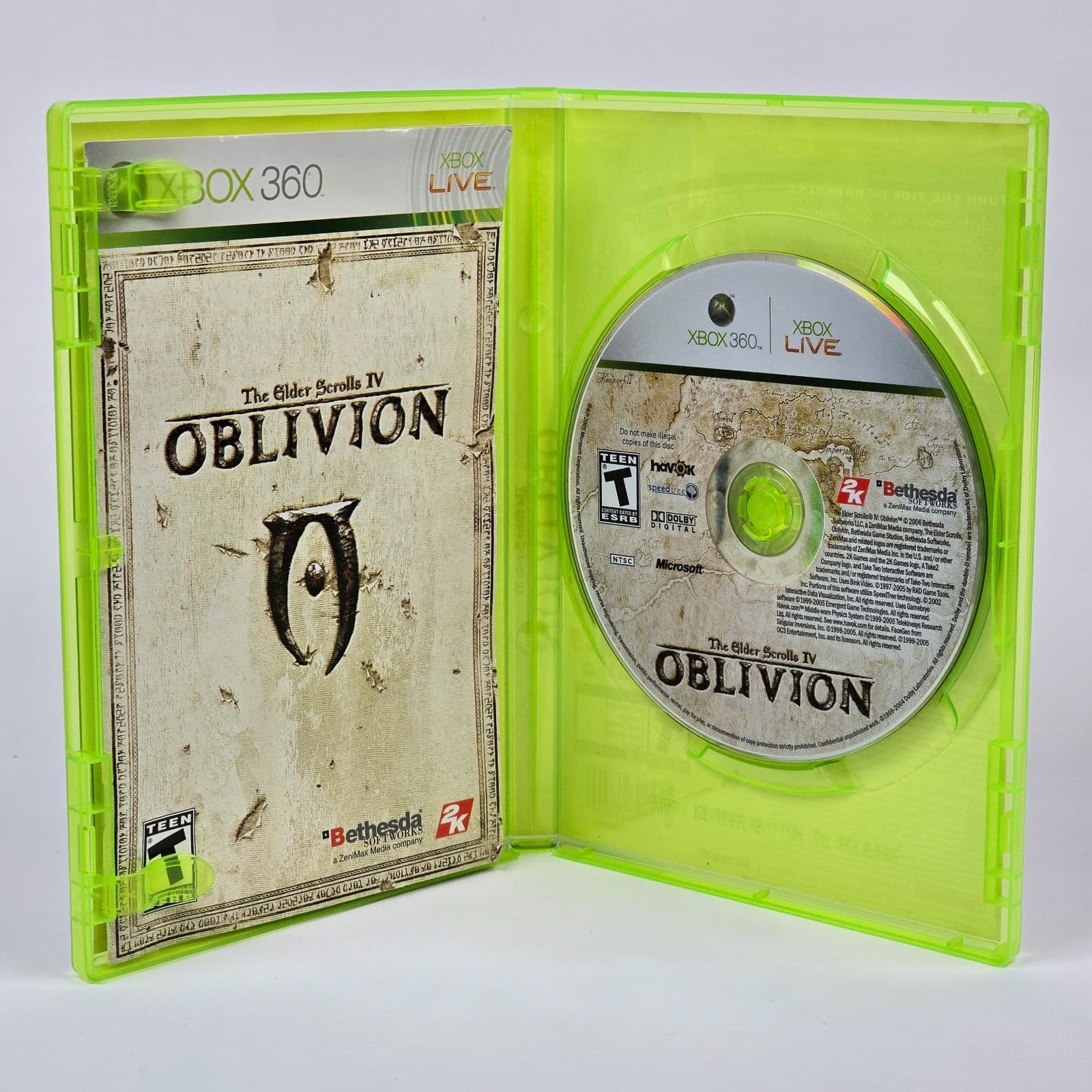 The Elder Scrolls IV 4: Oblivion (Xbox 360) CIB COMPLETE - Thumbnail 2