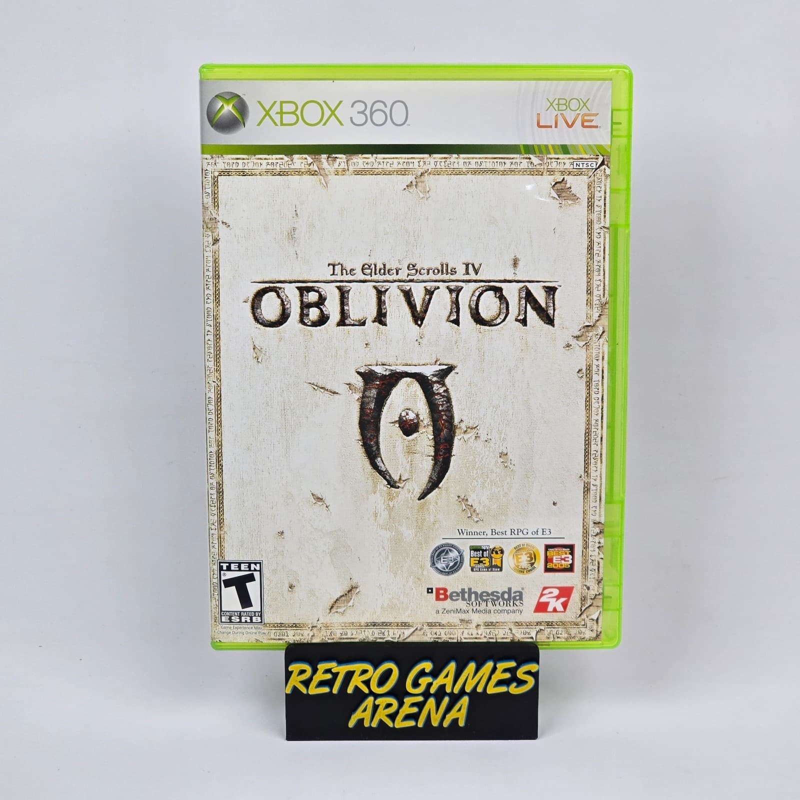 The Elder Scrolls IV 4: Oblivion (Xbox 360) CIB COMPLETE