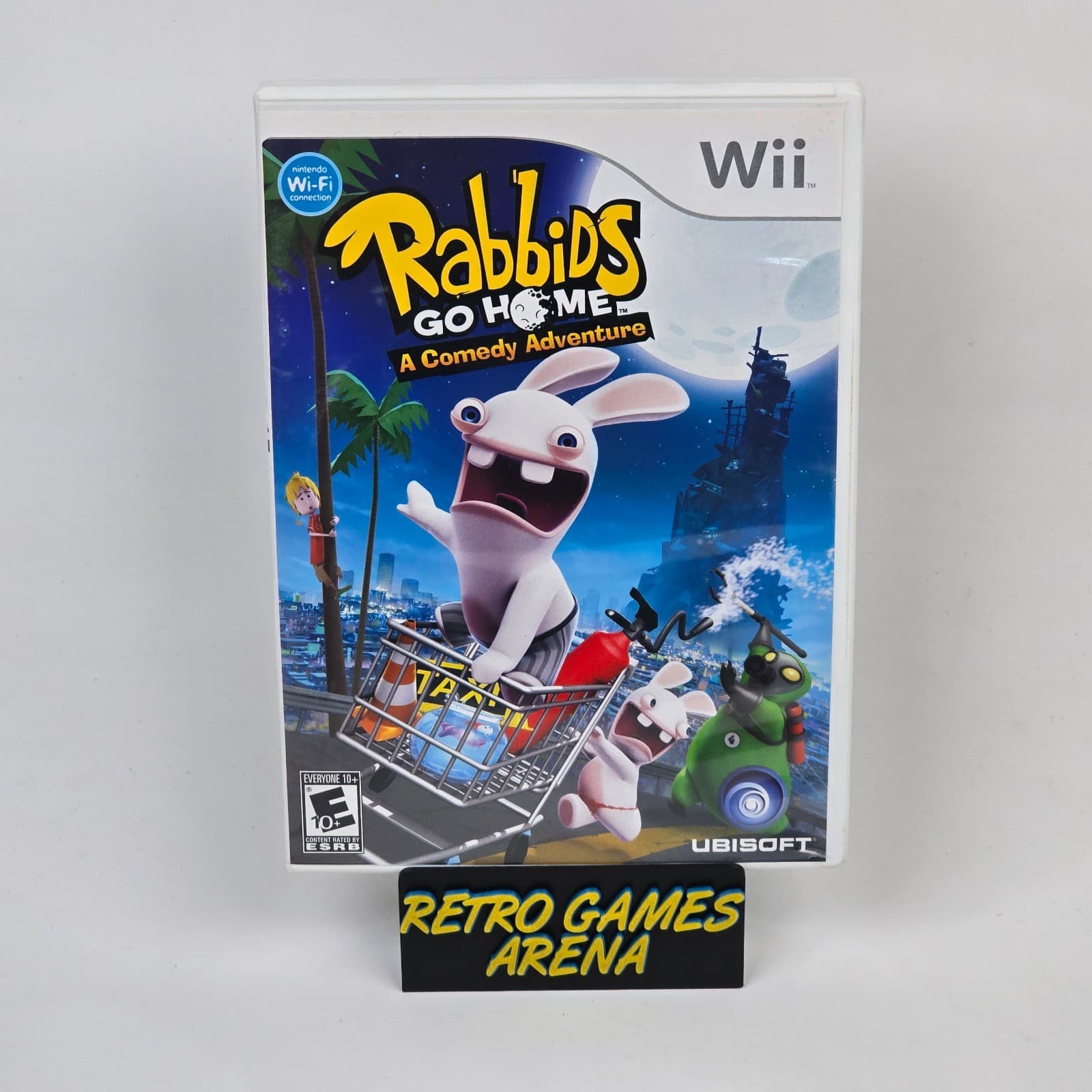 Rabbids: Go Home (Nintendo Wii) CIB COMPLETE & TESTED