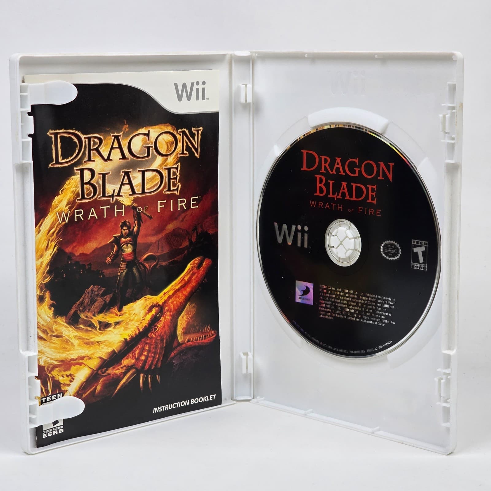 Dragon Blade: Wrath of Fire (Nintendo Wii) CIB COMPLETE & TESTED - Thumbnail 2