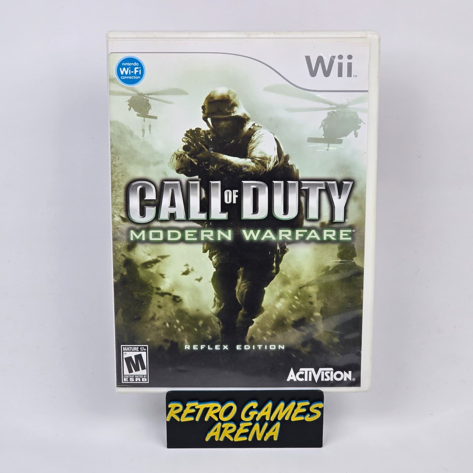 Call of Duty: Modern Warfare Reflex Edition (Nintendo Wii) CIB COMPLETE & TESTED