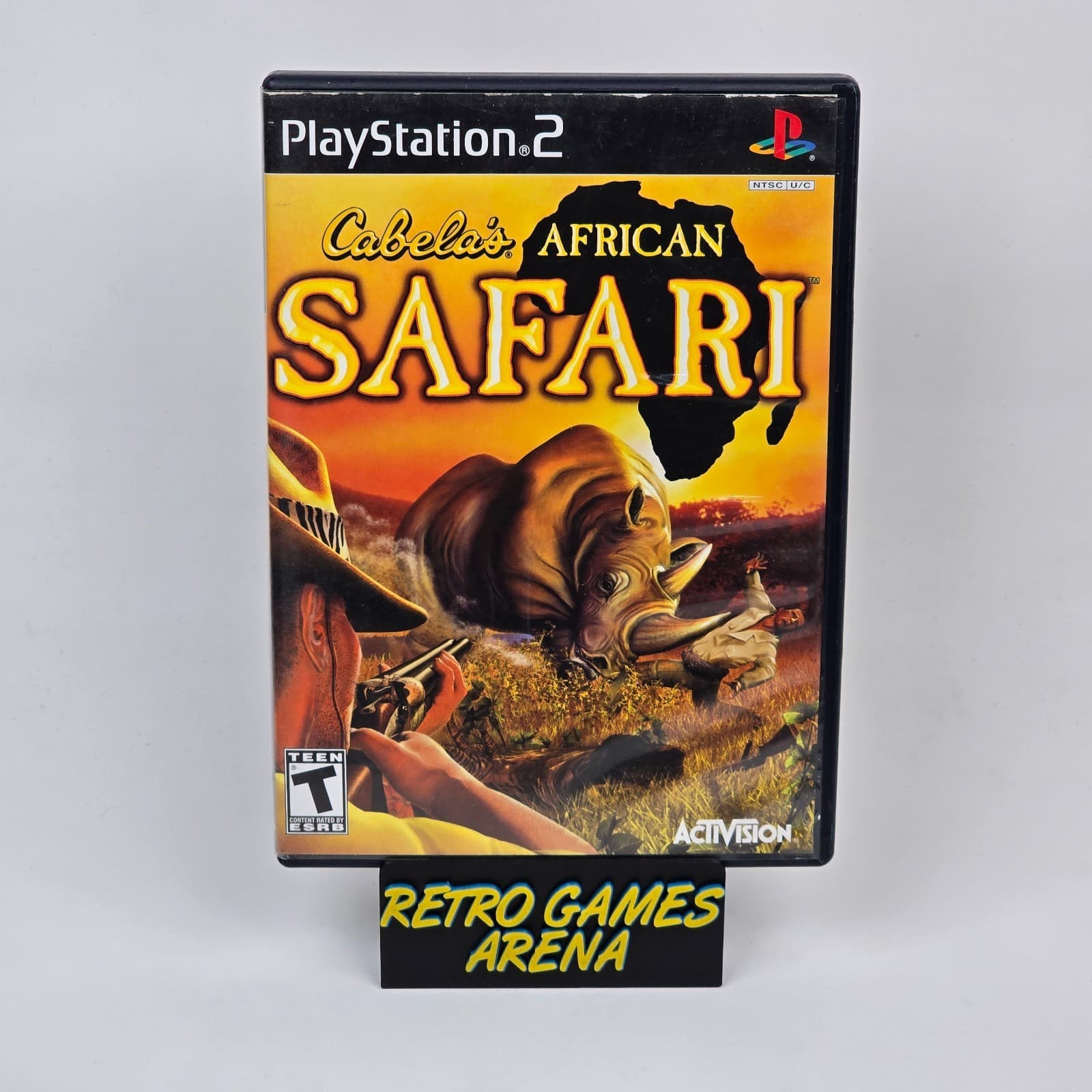 Cabela's African Safari (PlayStation 2 PS2) Case & Disc