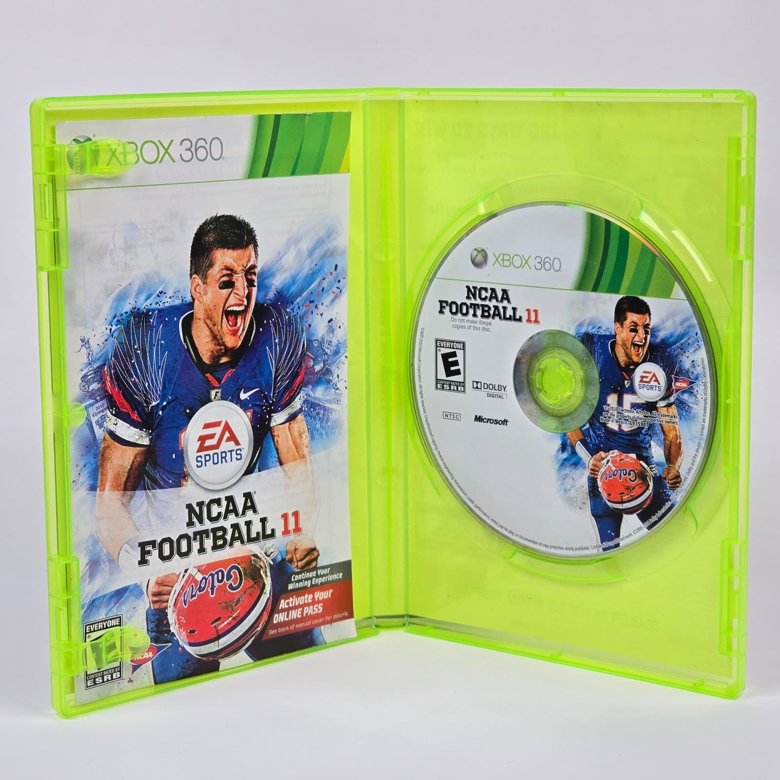 NCAA Football 11 (Xbox 360) CIB COMPLETE - Thumbnail 2