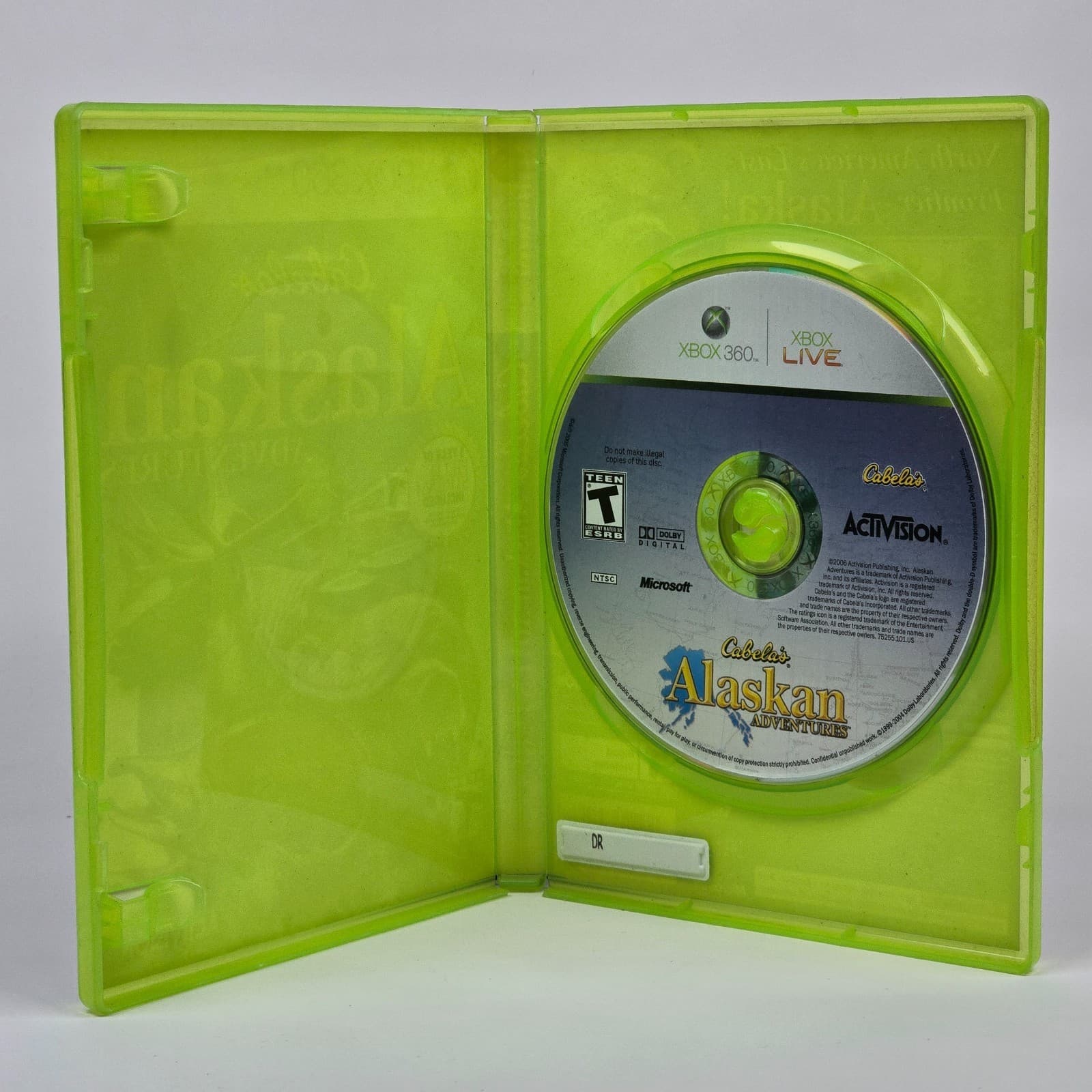 Cabela's Alaskan Adventures (Xbox 360) Case & Disc - Thumbnail 2